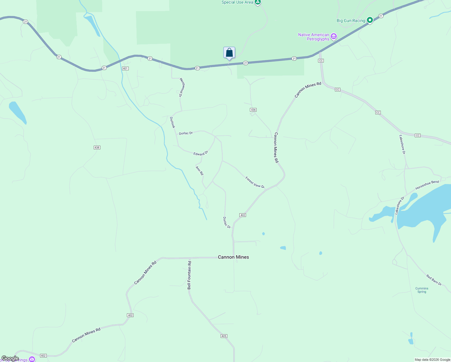 map of restaurants, bars, coffee shops, grocery stores, and more near 10426 Dorlac Drive in Cadet