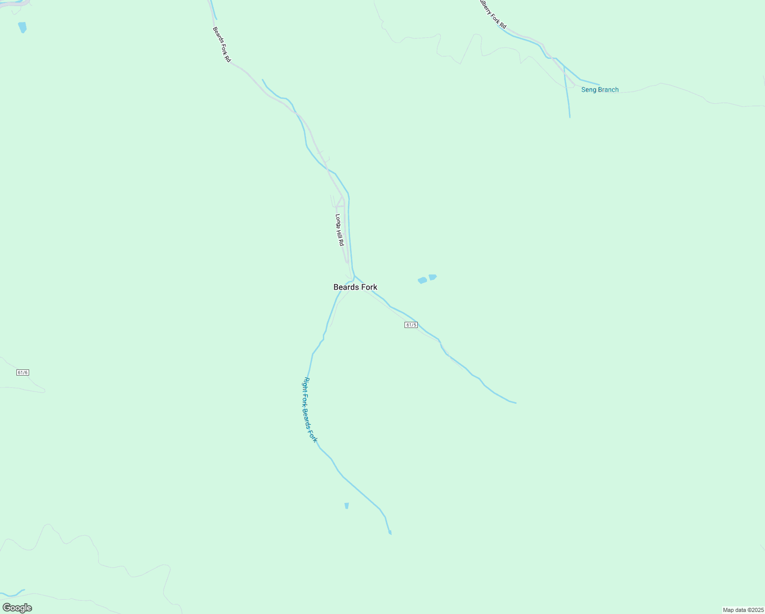 map of restaurants, bars, coffee shops, grocery stores, and more near 2790 Beards Fork Road in Beards Fork