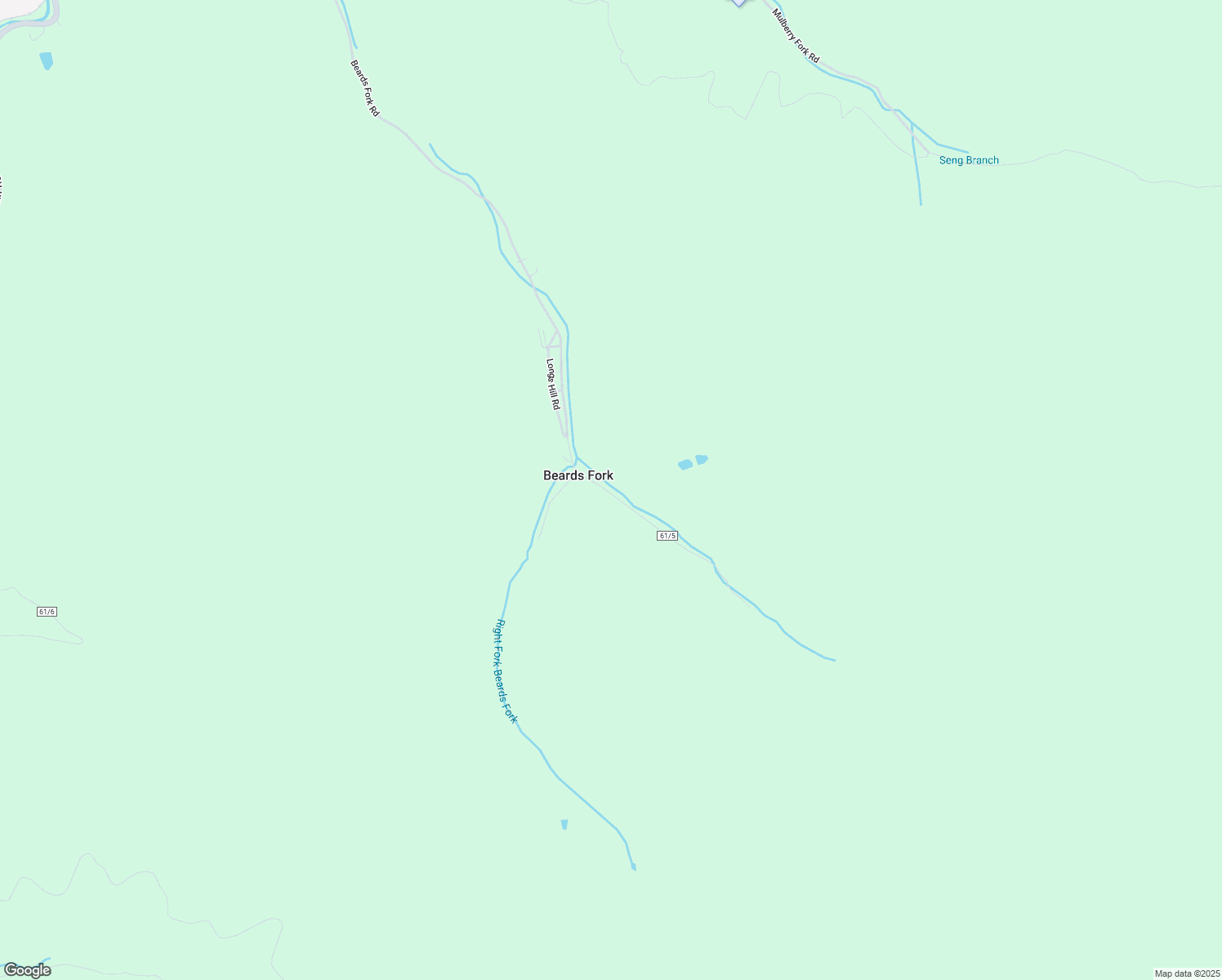 map of restaurants, bars, coffee shops, grocery stores, and more near 2790 Beards Fork Rd in Robson