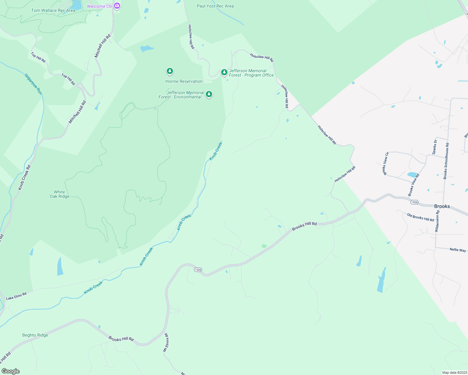 map of restaurants, bars, coffee shops, grocery stores, and more near in Brooks