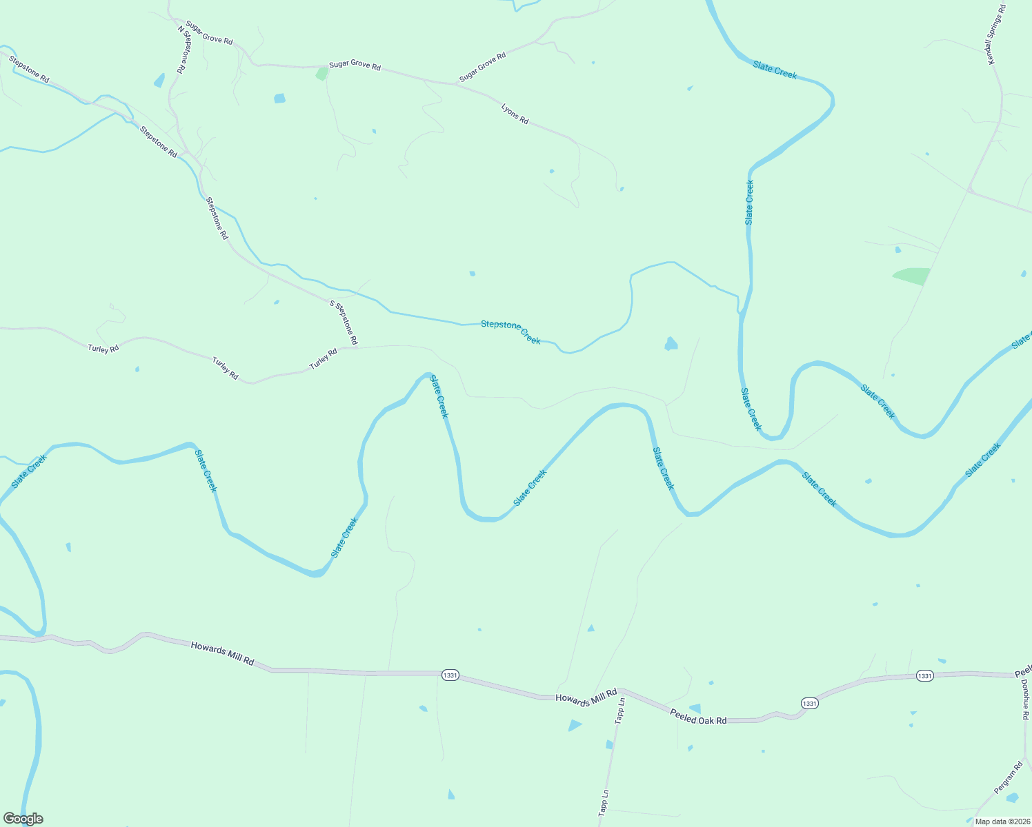 map of restaurants, bars, coffee shops, grocery stores, and more near 641 Joe Snedegar Road in Mount Sterling
