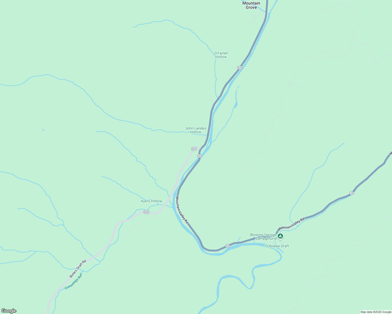 map of restaurants, bars, coffee shops, grocery stores, and more near 131 Puckett Lane in Warm Springs