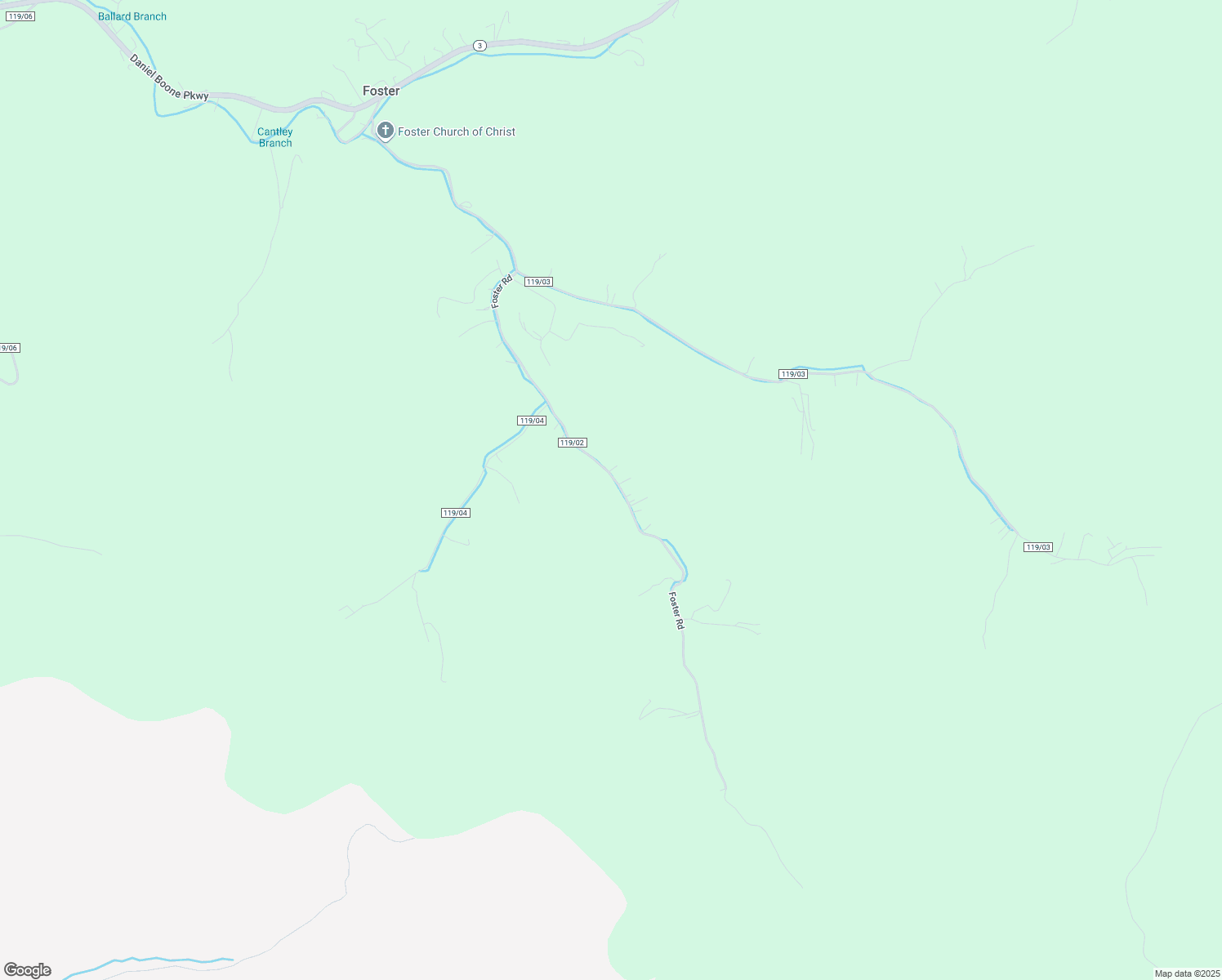 map of restaurants, bars, coffee shops, grocery stores, and more near in Foster