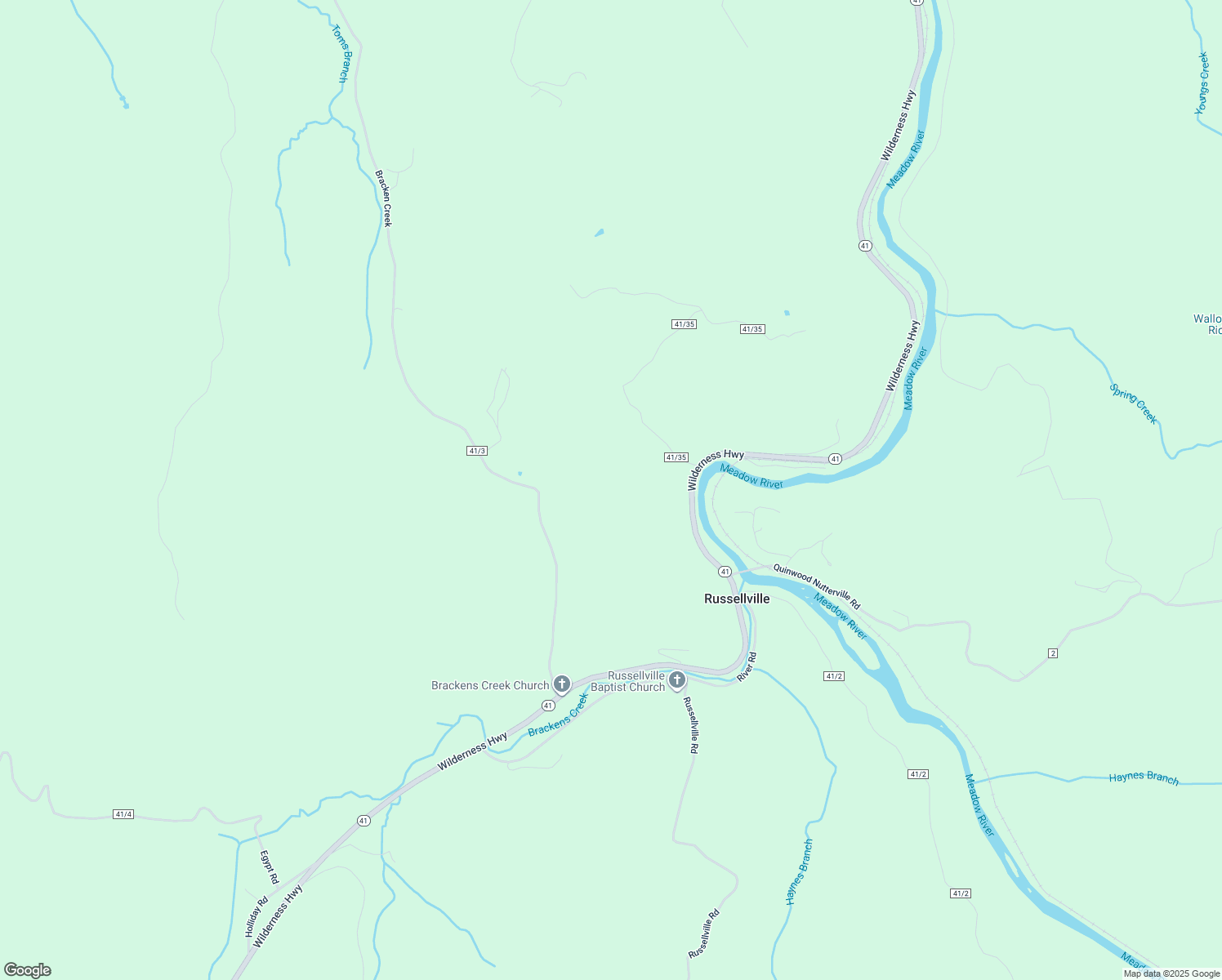 map of restaurants, bars, coffee shops, grocery stores, and more near 484 County Route 41 in Nallen