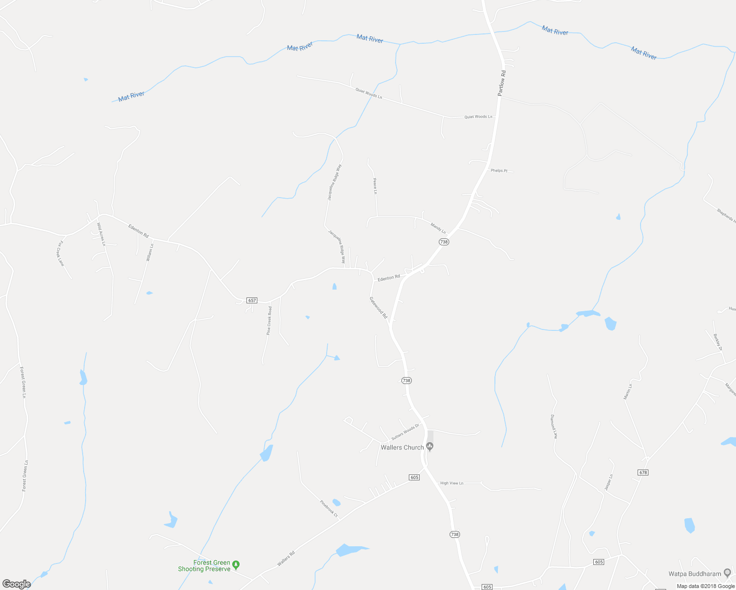 map of restaurants, bars, coffee shops, grocery stores, and more near 4428 Gatewood Road in Partlow