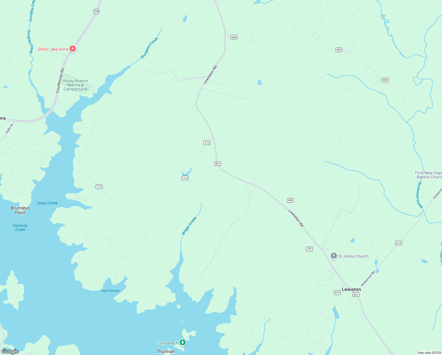map of restaurants, bars, coffee shops, grocery stores, and more near 4508 Lewiston Rd in Bumpass
