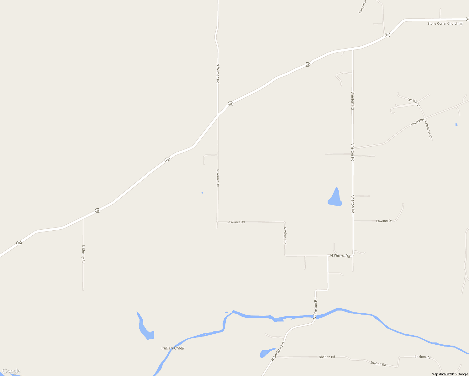 map of restaurants, bars, coffee shops, grocery stores, and more near 11750 N Wimer Rd in Linden