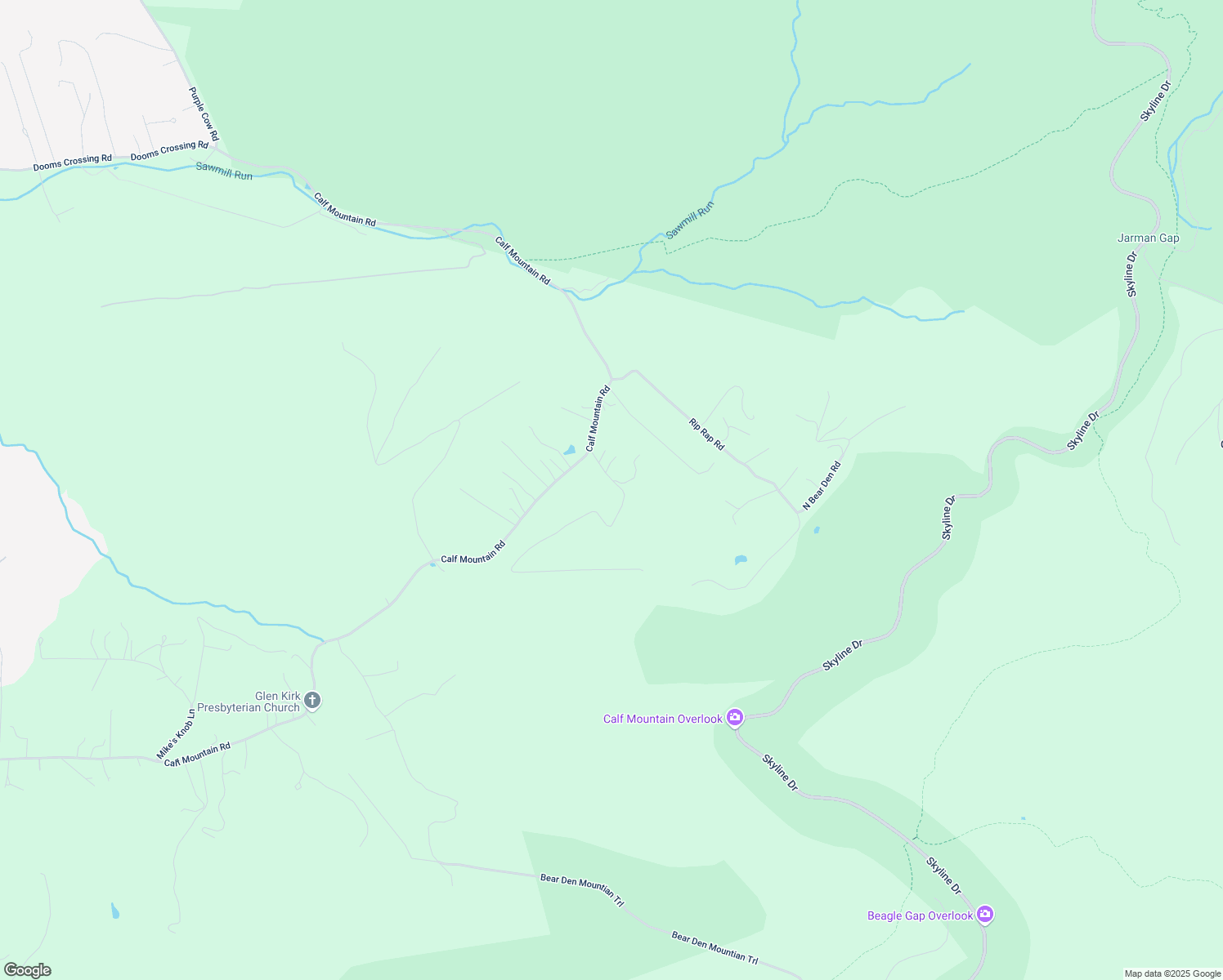 map of restaurants, bars, coffee shops, grocery stores, and more near 59 Fishers Lane in Waynesboro