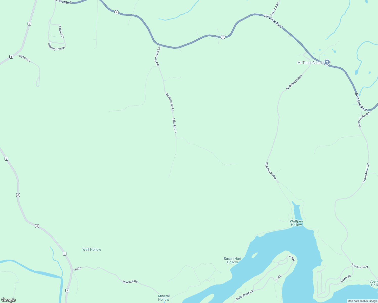 map of restaurants, bars, coffee shops, grocery stores, and more near 1070 Old Nonsuch Road in Camdenton