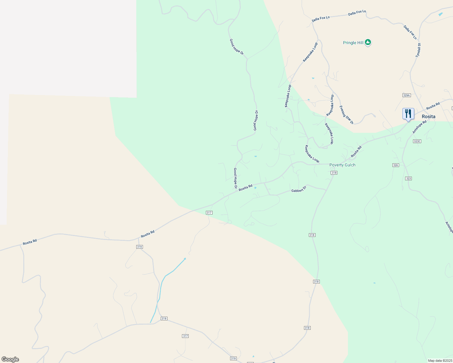 map of restaurants, bars, coffee shops, grocery stores, and more near 57 Hannah Circle in Westcliffe