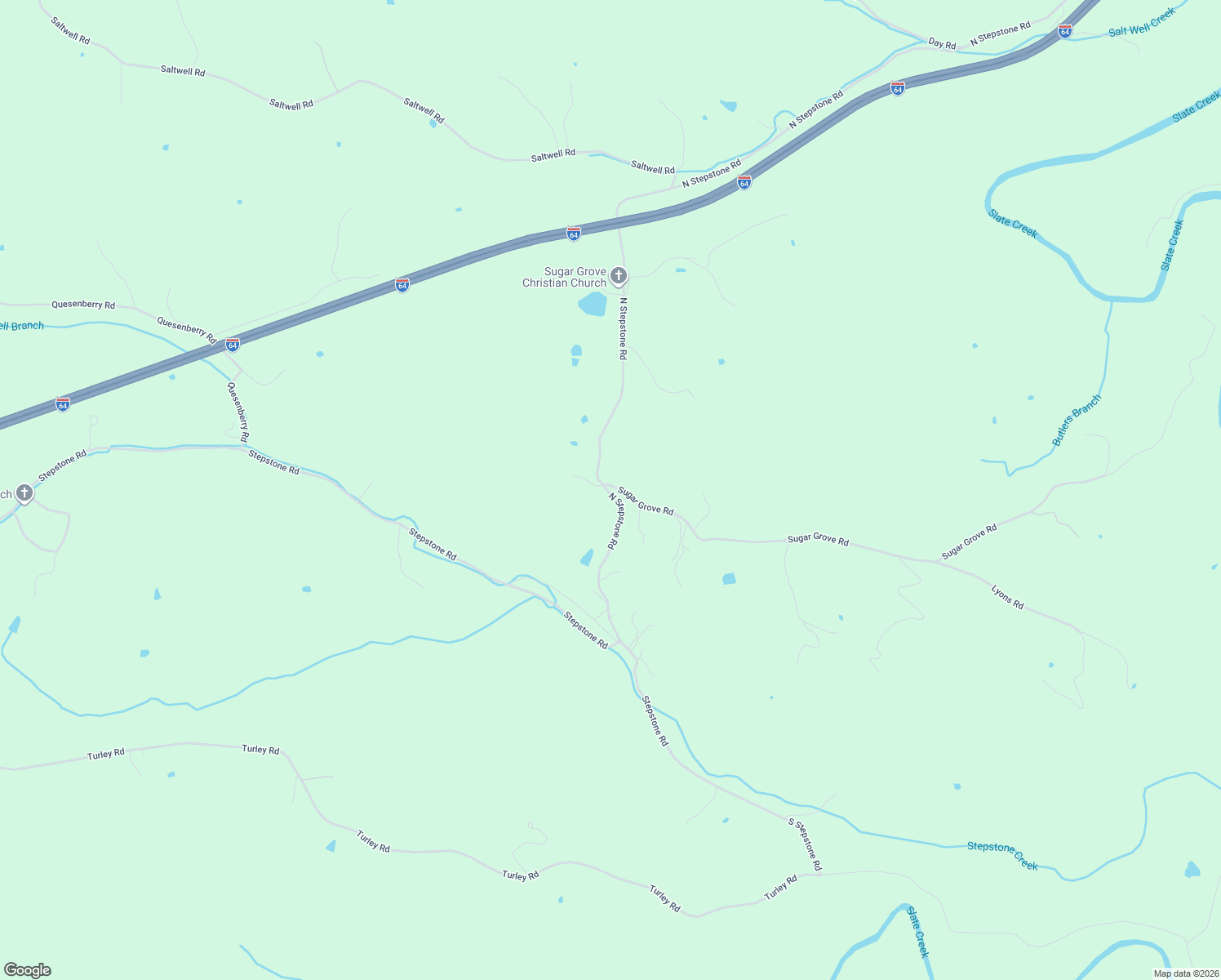 map of restaurants, bars, coffee shops, grocery stores, and more near 4446 Stepstone Road in Owingsville