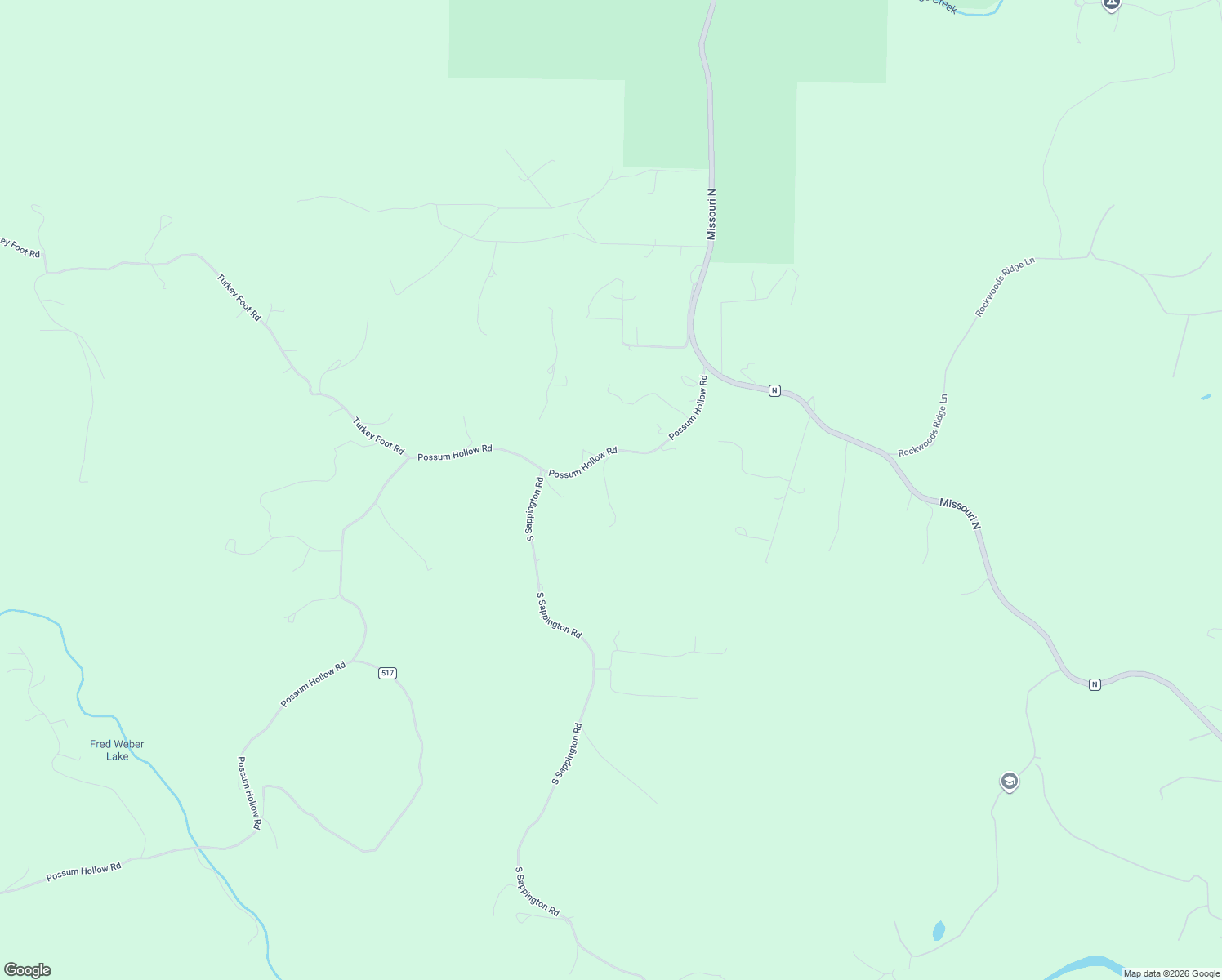 map of restaurants, bars, coffee shops, grocery stores, and more near 3518 Possum Hollow Road in Bourbon