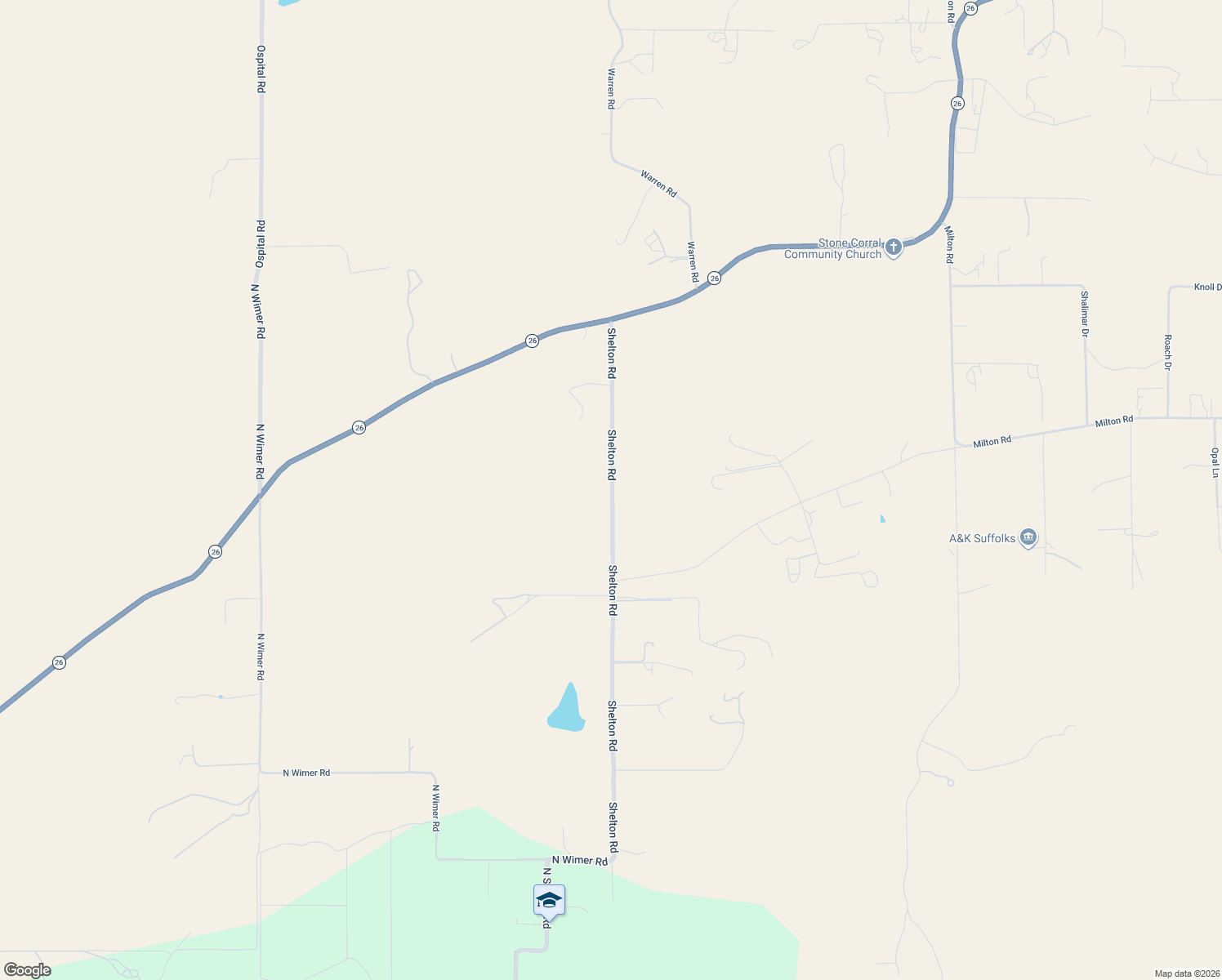 map of restaurants, bars, coffee shops, grocery stores, and more near 10631 Shelton Road in Linden