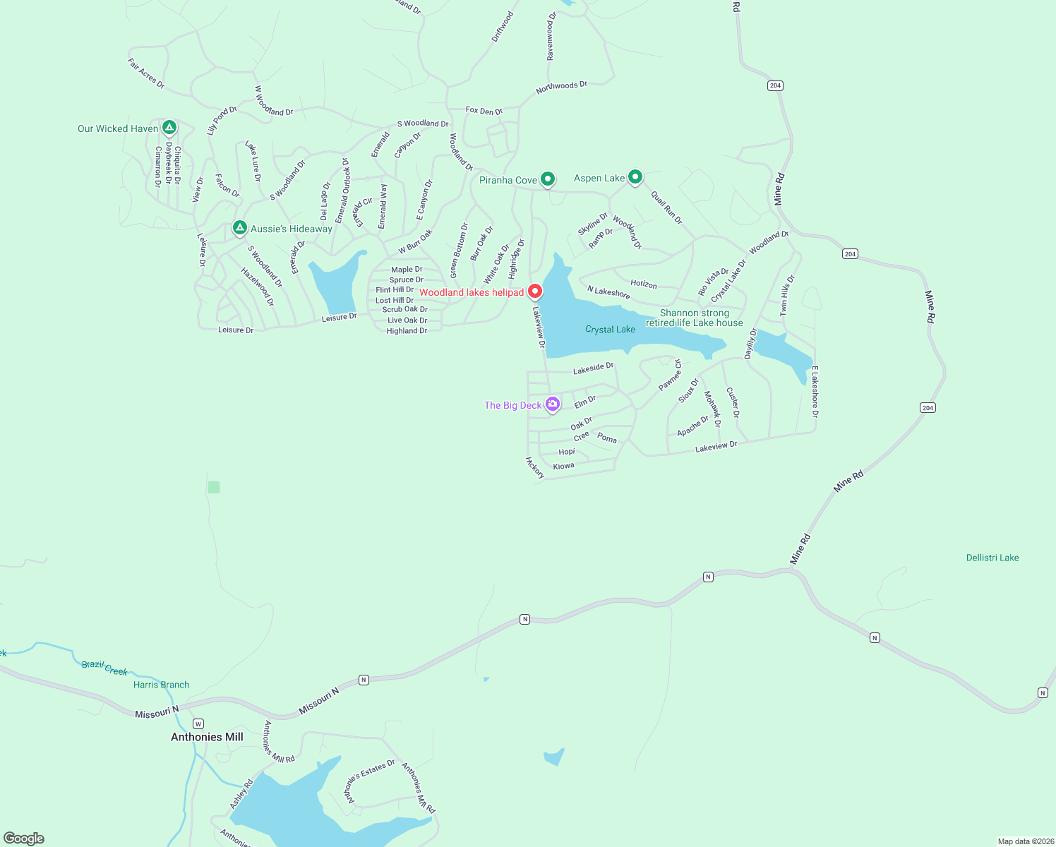 map of restaurants, bars, coffee shops, grocery stores, and more near Hickory in Washington County