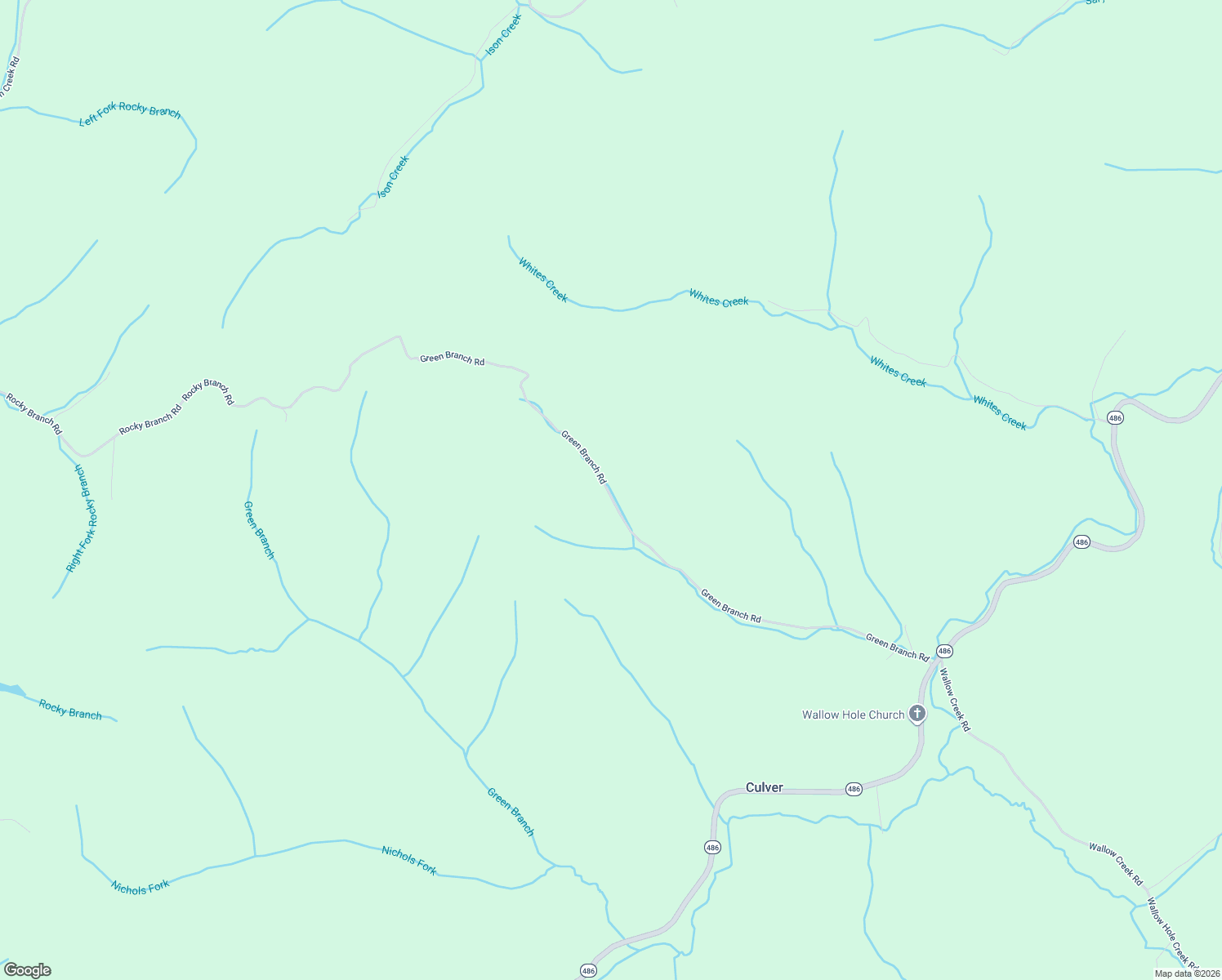 map of restaurants, bars, coffee shops, grocery stores, and more near 1103 Green Branch Road in Sandy Hook