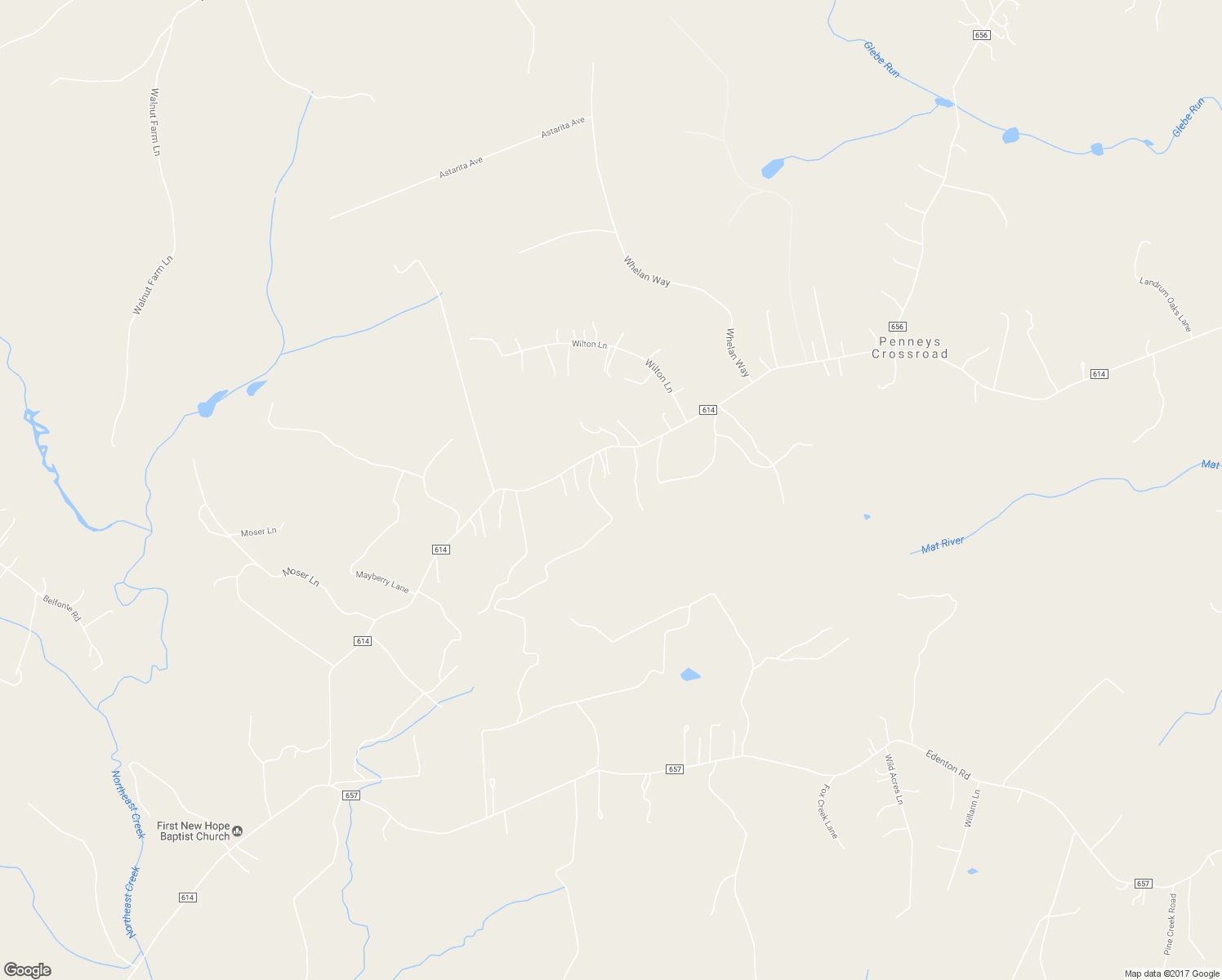 map of restaurants, bars, coffee shops, grocery stores, and more near 5127 Dickerson Road in Partlow