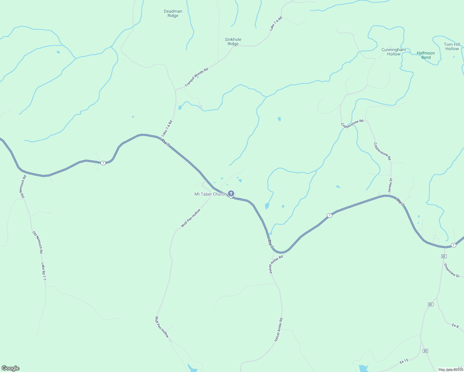 map of restaurants, bars, coffee shops, grocery stores, and more near 2-298 Sassafras Ridge Drive in Camdenton
