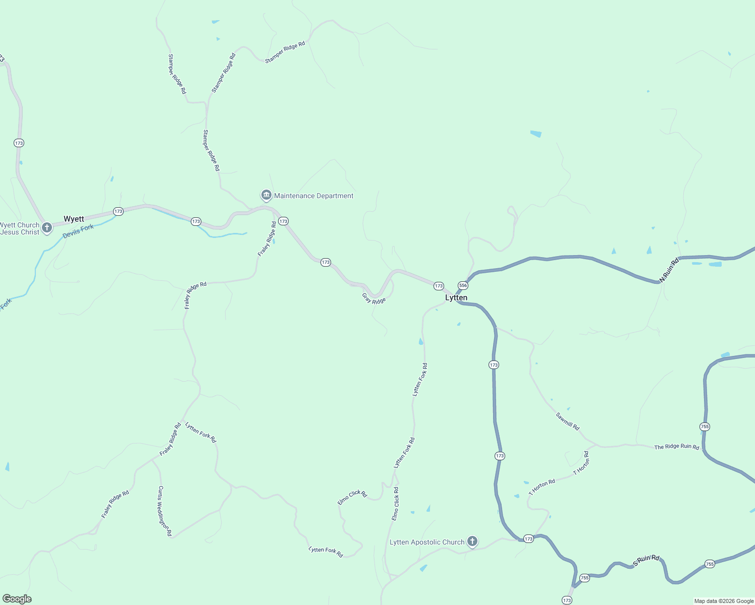 map of restaurants, bars, coffee shops, grocery stores, and more near Gray Ridge in Morehead