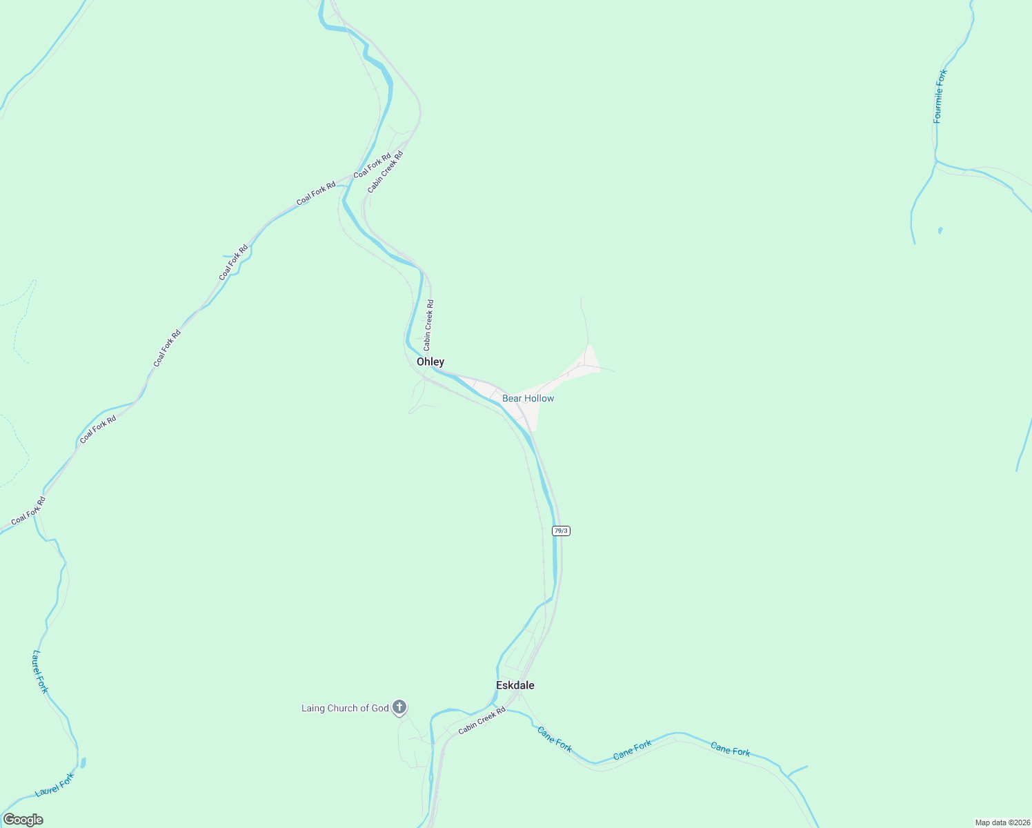 map of restaurants, bars, coffee shops, grocery stores, and more near 174 Holly Lane in Eskdale