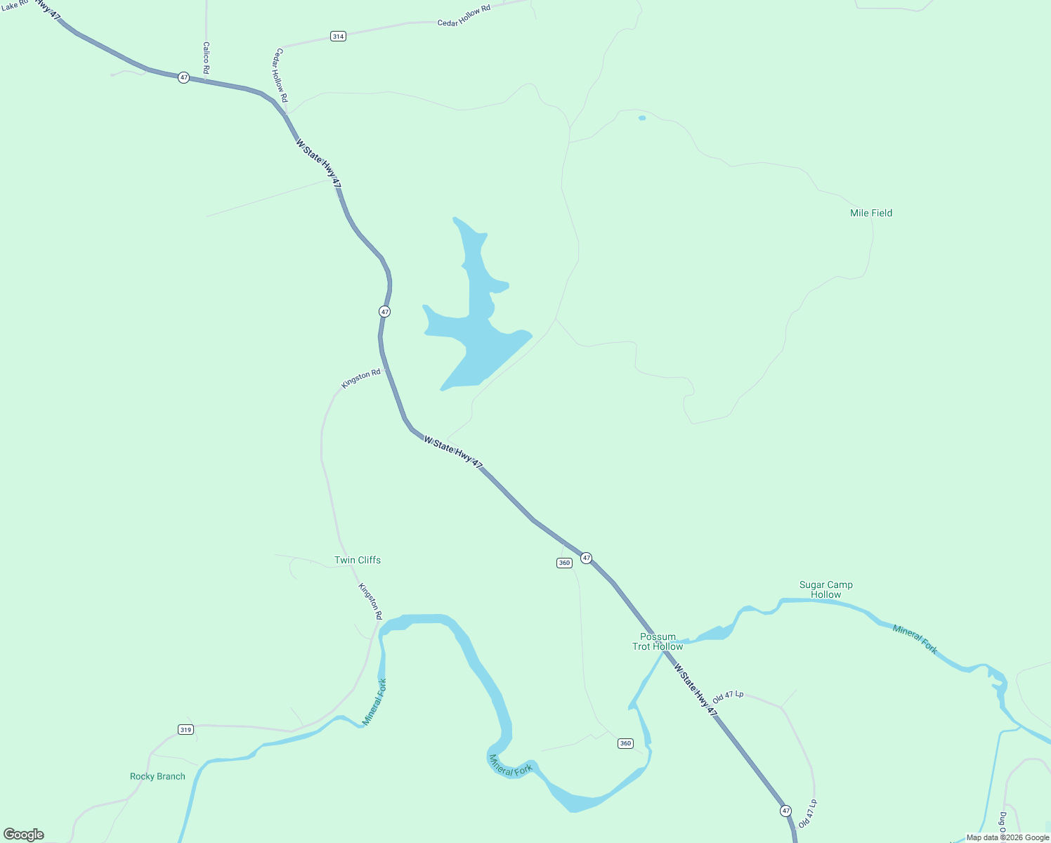 map of restaurants, bars, coffee shops, grocery stores, and more near in Richwoods