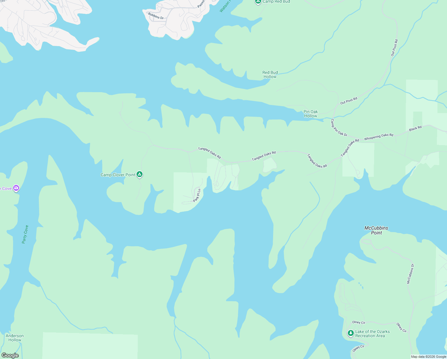 map of restaurants, bars, coffee shops, grocery stores, and more near 1-99 Hanks Haven Drive in Kaiser