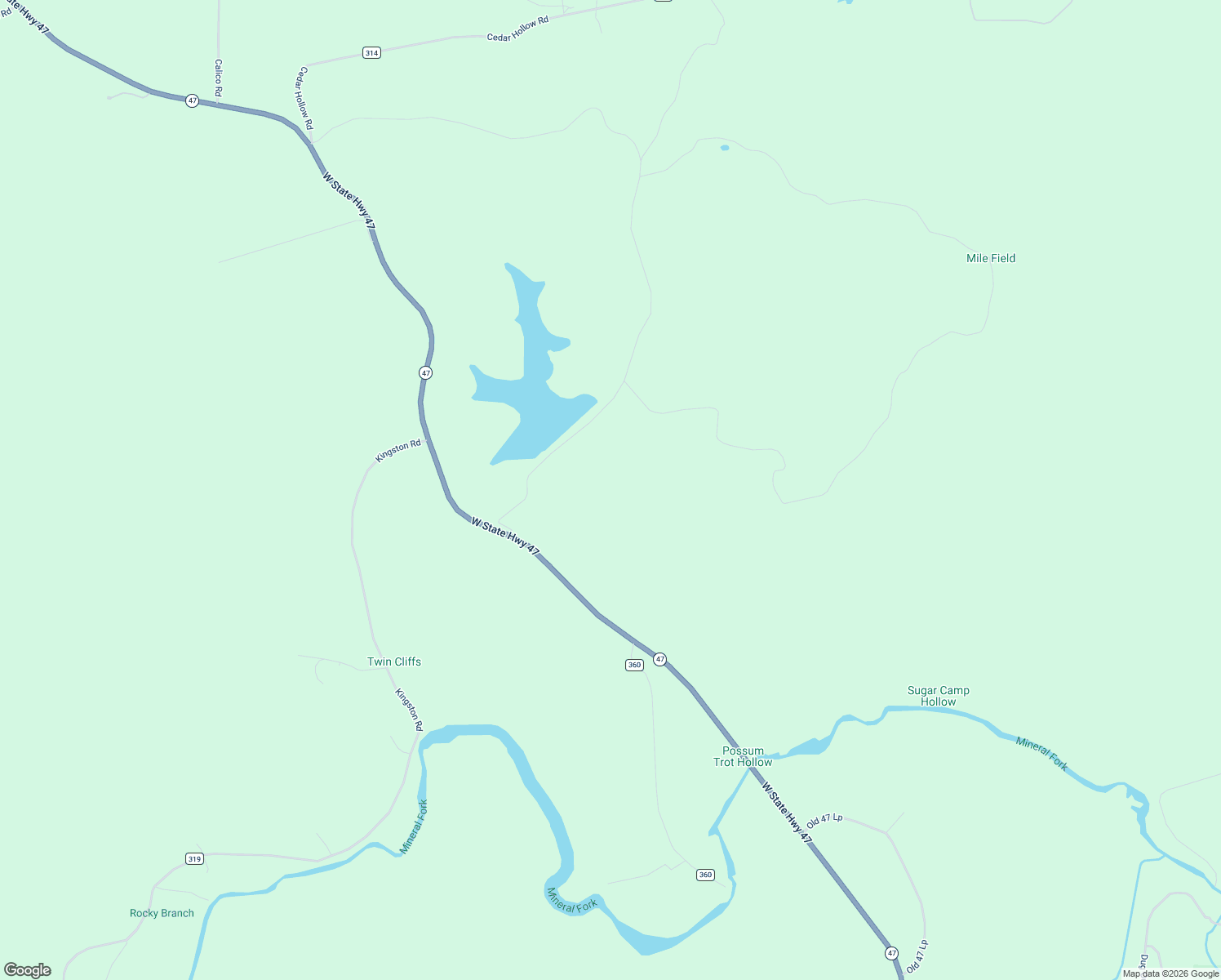 map of restaurants, bars, coffee shops, grocery stores, and more near in Richwoods