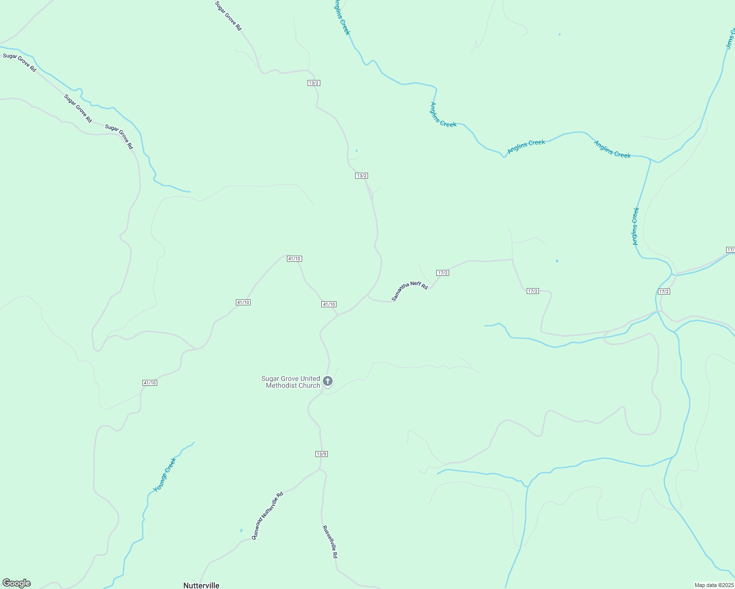 map of restaurants, bars, coffee shops, grocery stores, and more near County Route 13/2 in Crichton