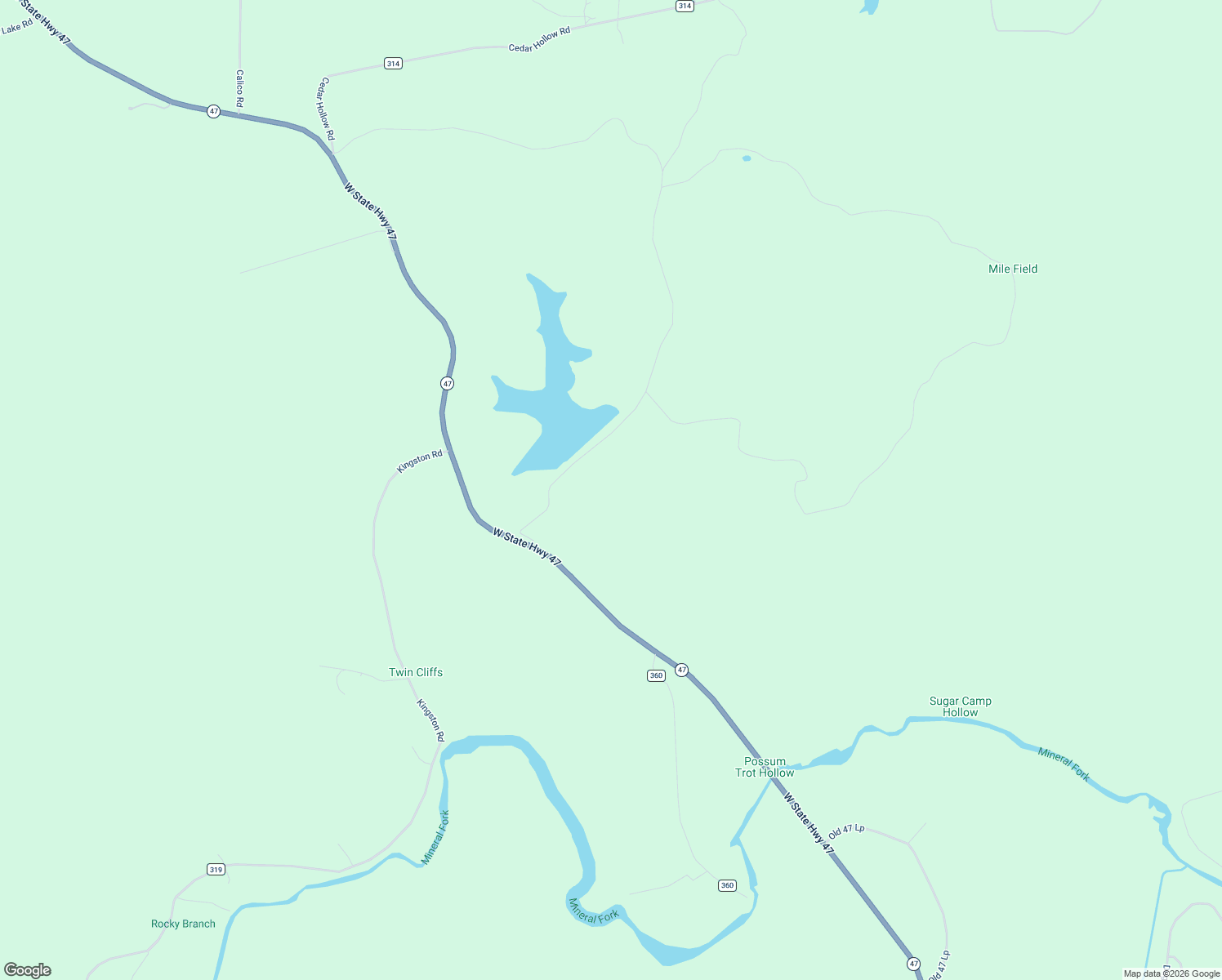 map of restaurants, bars, coffee shops, grocery stores, and more near in Richwoods