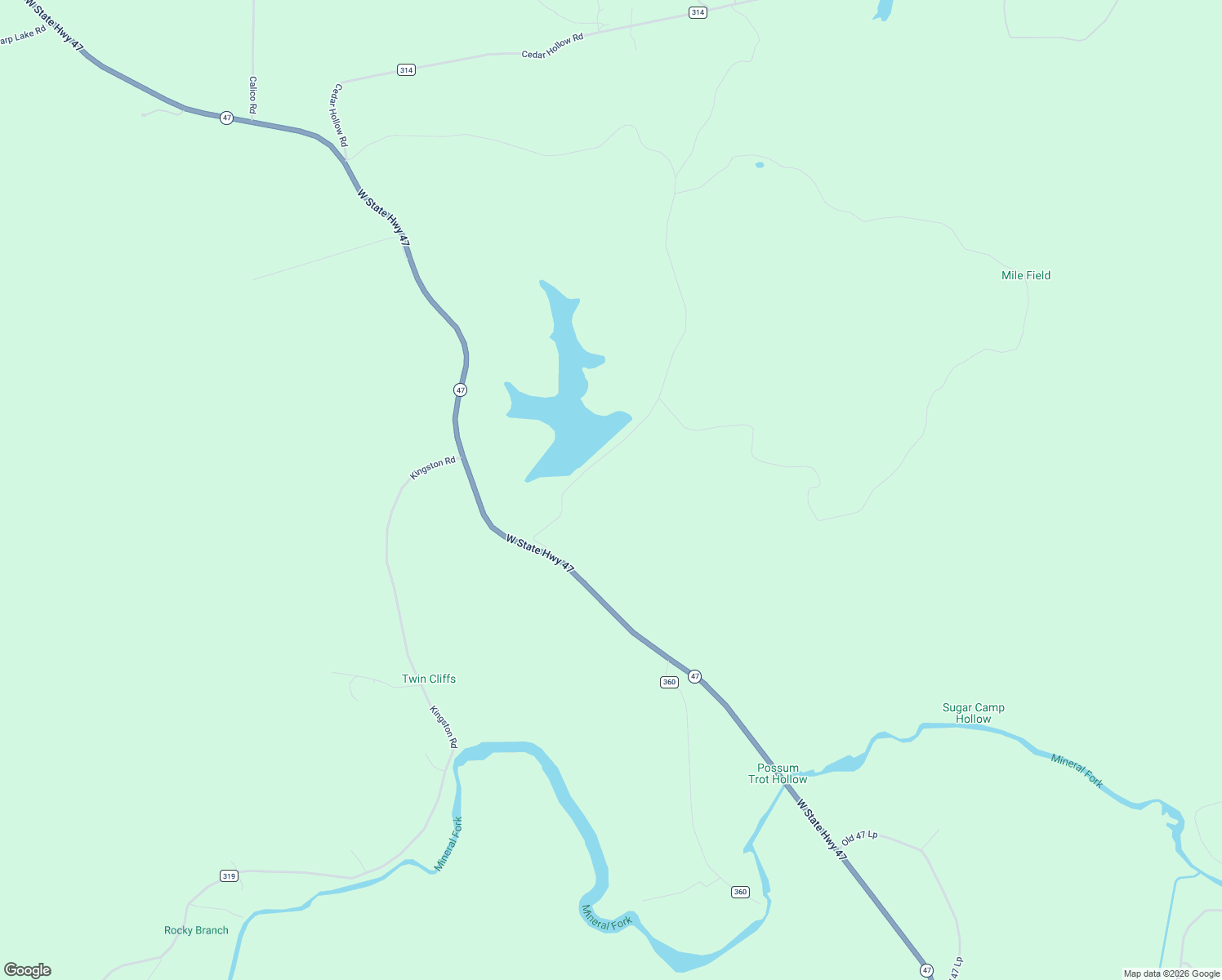 map of restaurants, bars, coffee shops, grocery stores, and more near in Richwoods