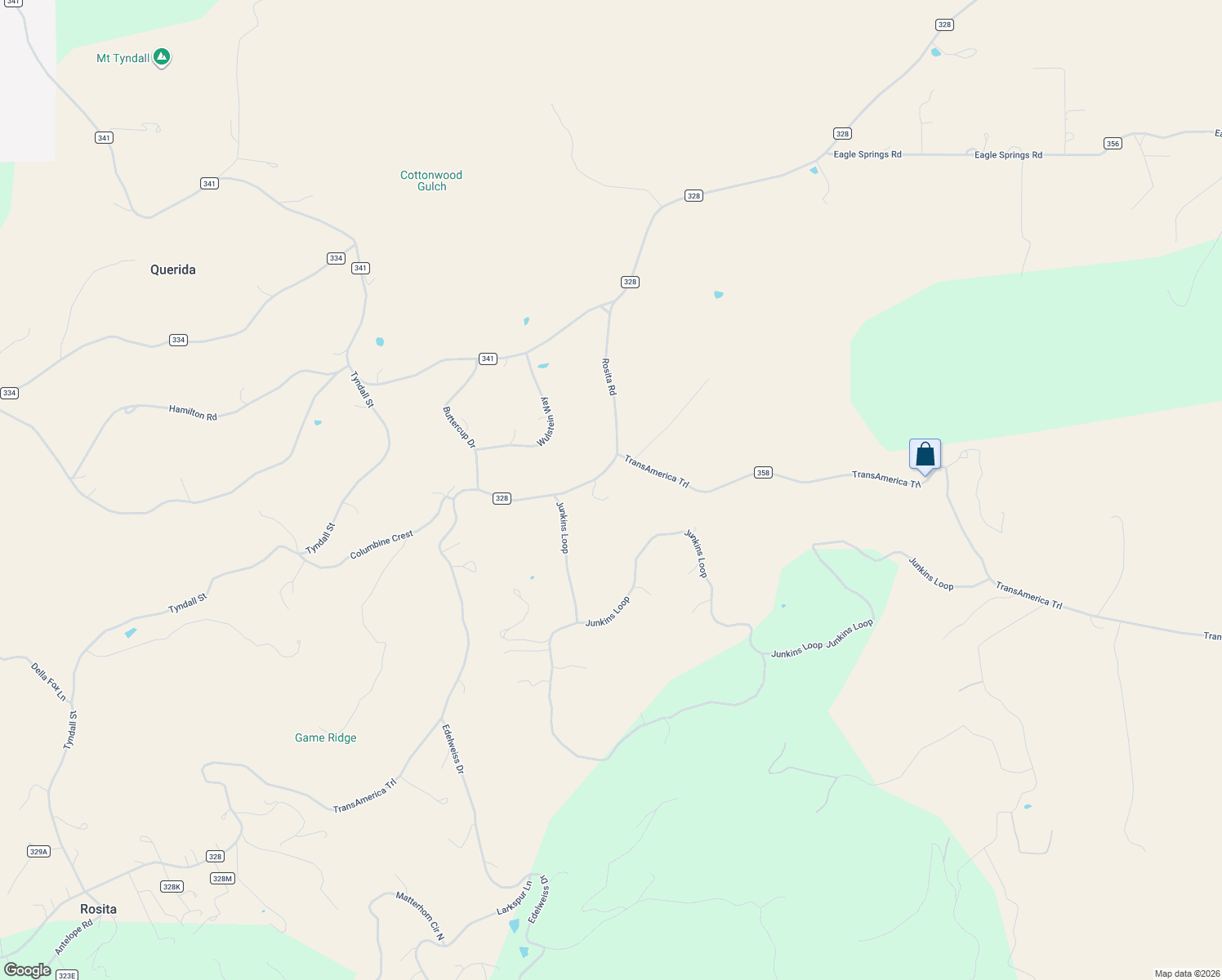 map of restaurants, bars, coffee shops, grocery stores, and more near 9489 County Road 328 in Westcliffe