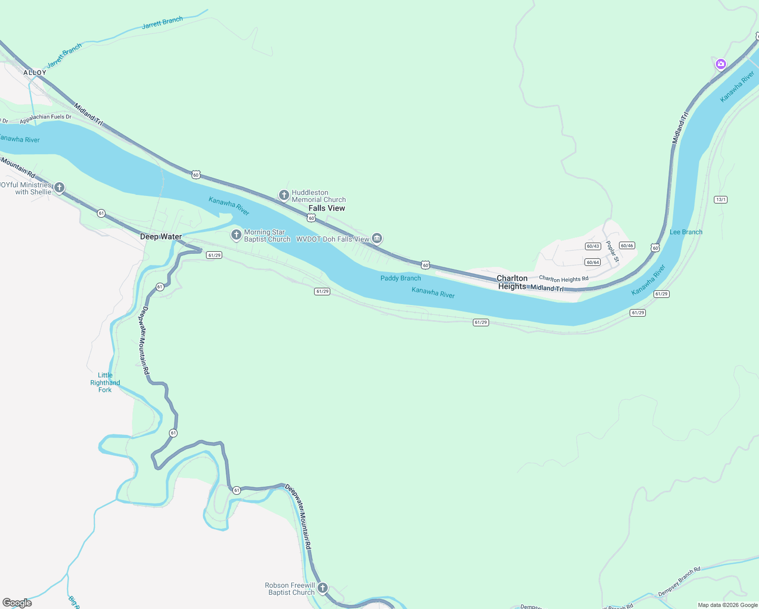 map of restaurants, bars, coffee shops, grocery stores, and more near 857 Boonesborough Road in Deep Water