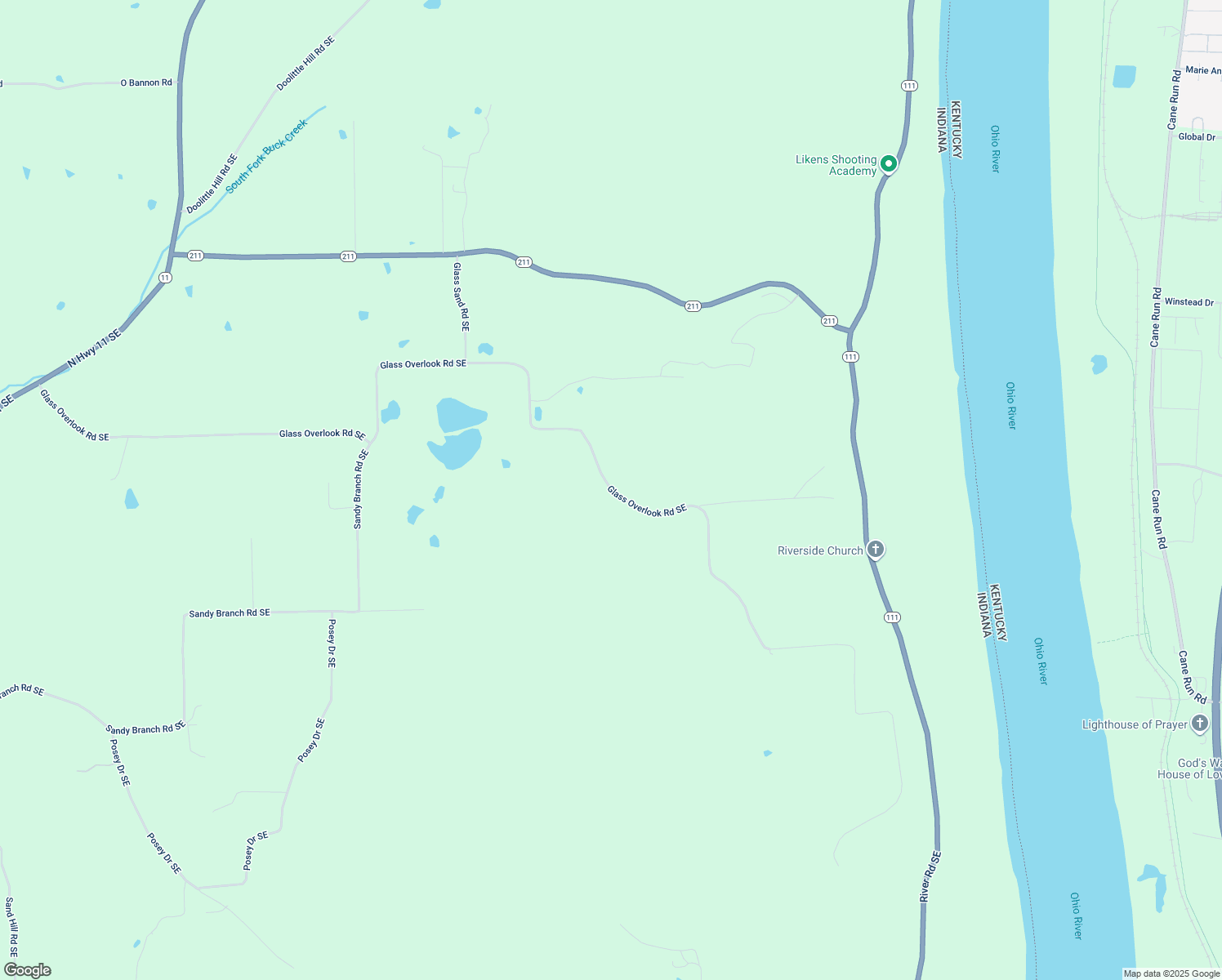 map of restaurants, bars, coffee shops, grocery stores, and more near 10571 Glass Overlook Road Southeast in Elizabeth