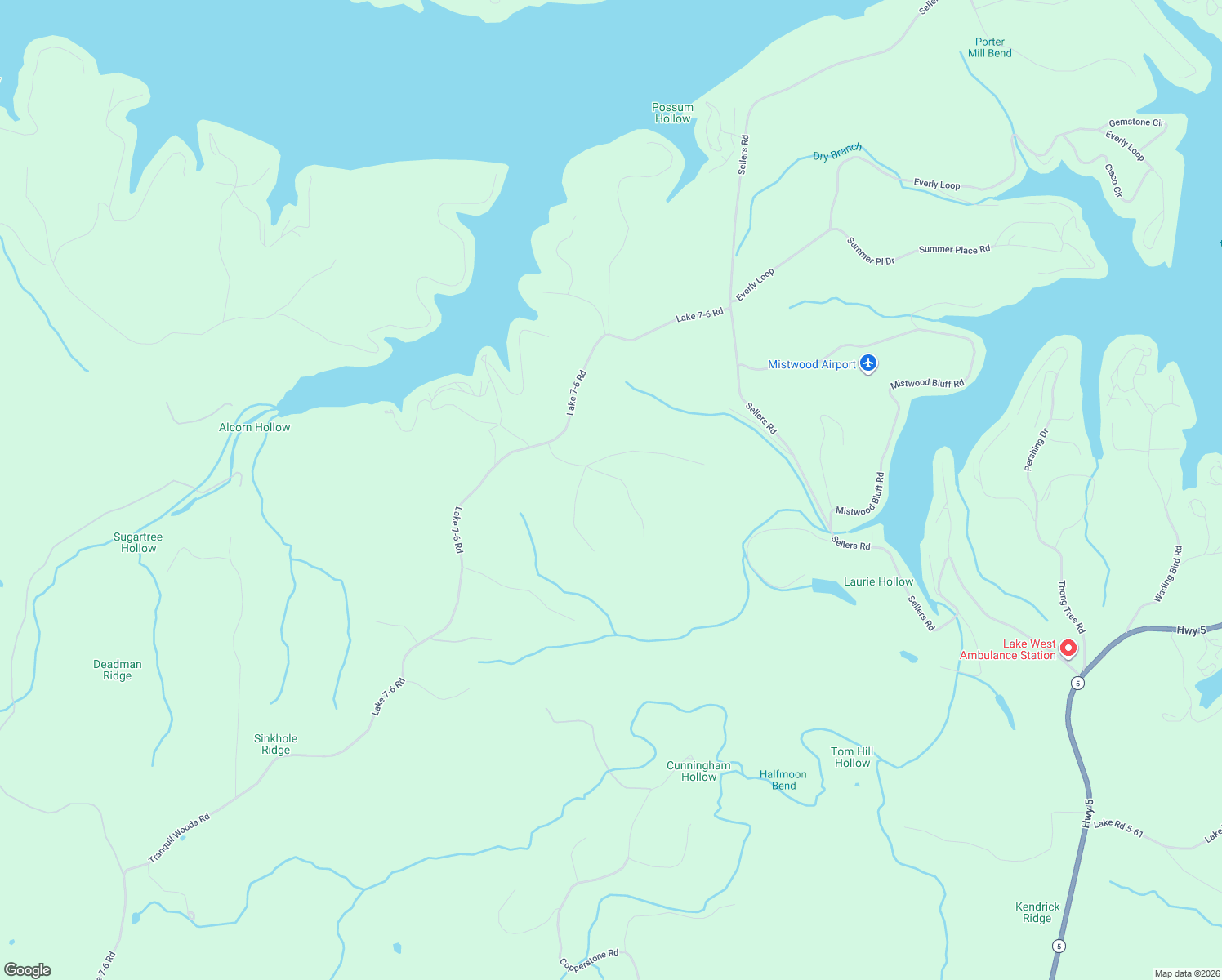 map of restaurants, bars, coffee shops, grocery stores, and more near 168 Country Mile Road in Camdenton