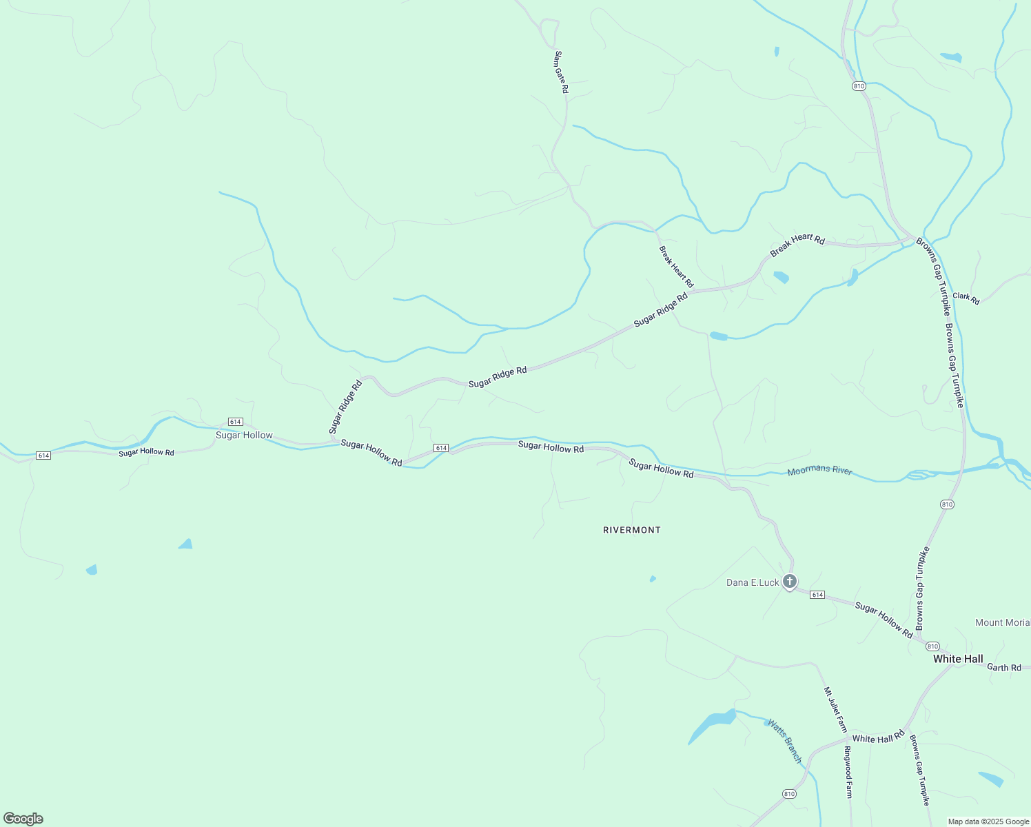 map of restaurants, bars, coffee shops, grocery stores, and more near 3400 Meadow Wood Lane in Crozet