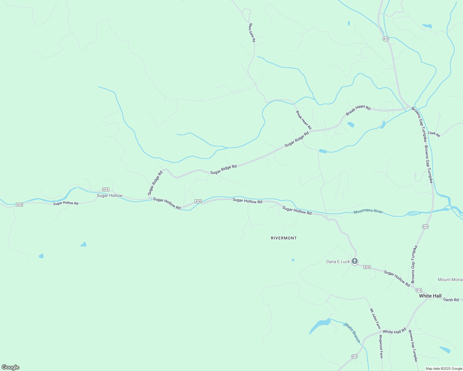 map of restaurants, bars, coffee shops, grocery stores, and more near 3400 Meadow Wood Lane in Crozet