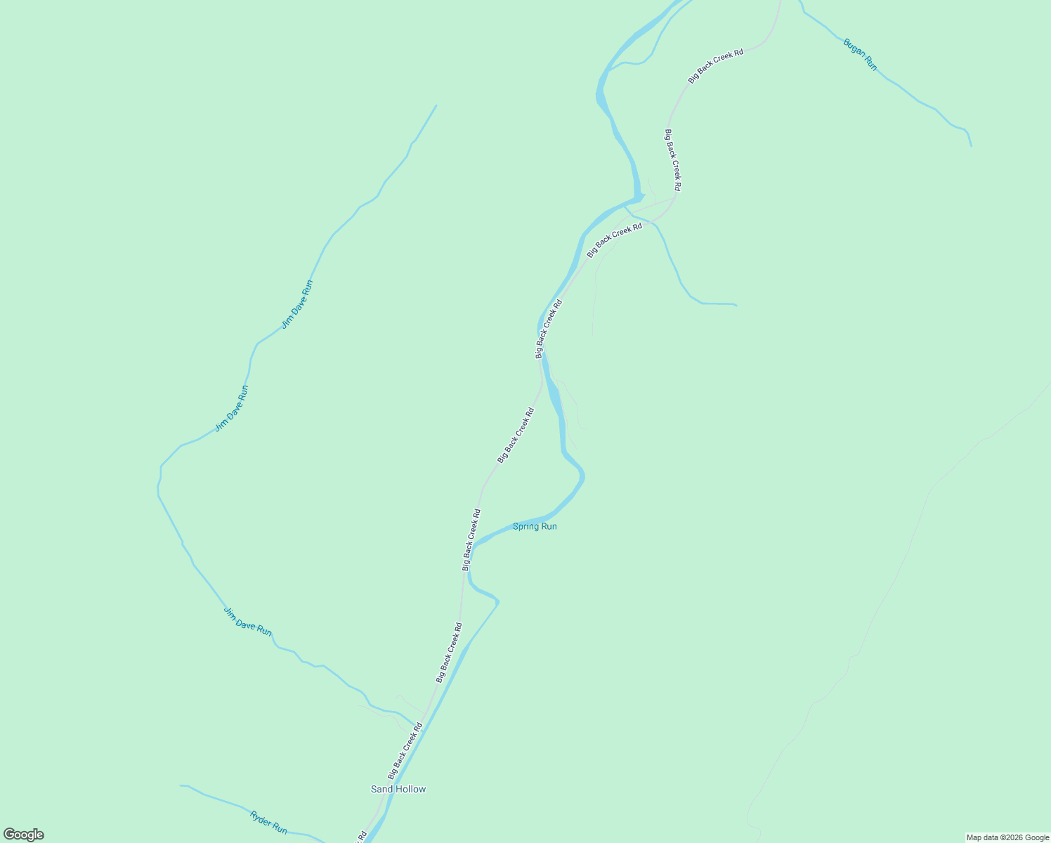 map of restaurants, bars, coffee shops, grocery stores, and more near 2430 Big Back Creek Road in Warm Springs