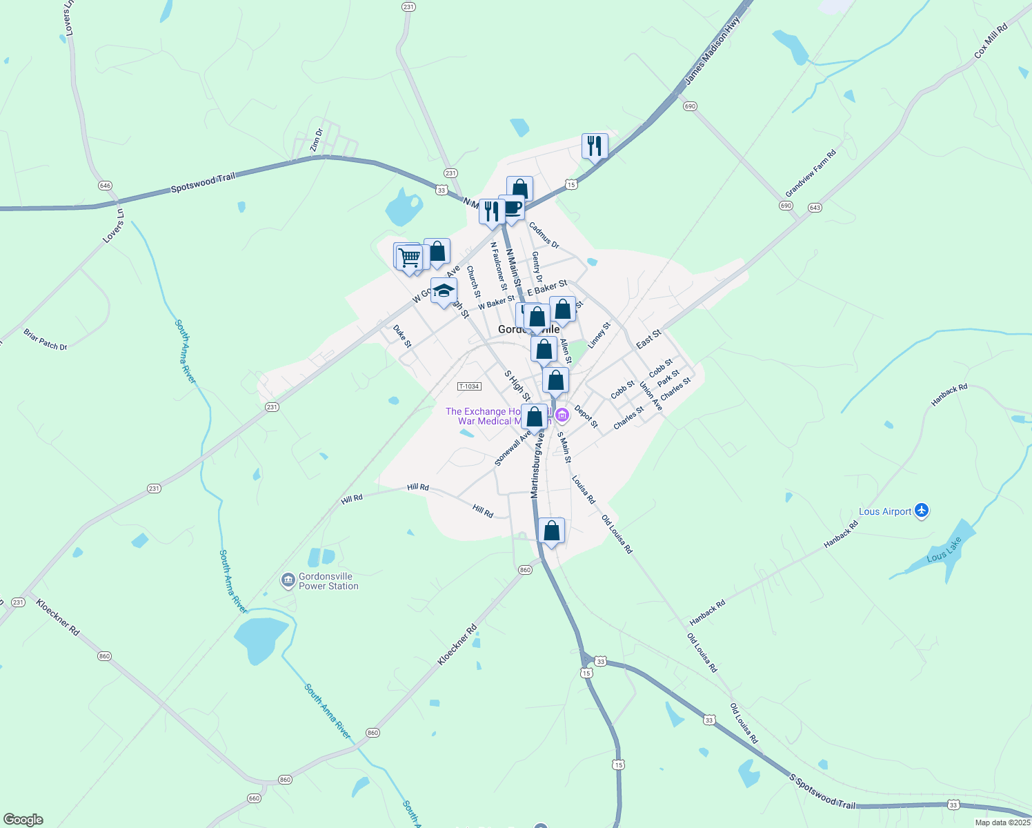 312 Grove Avenue, Gordonsville VA Walk Score