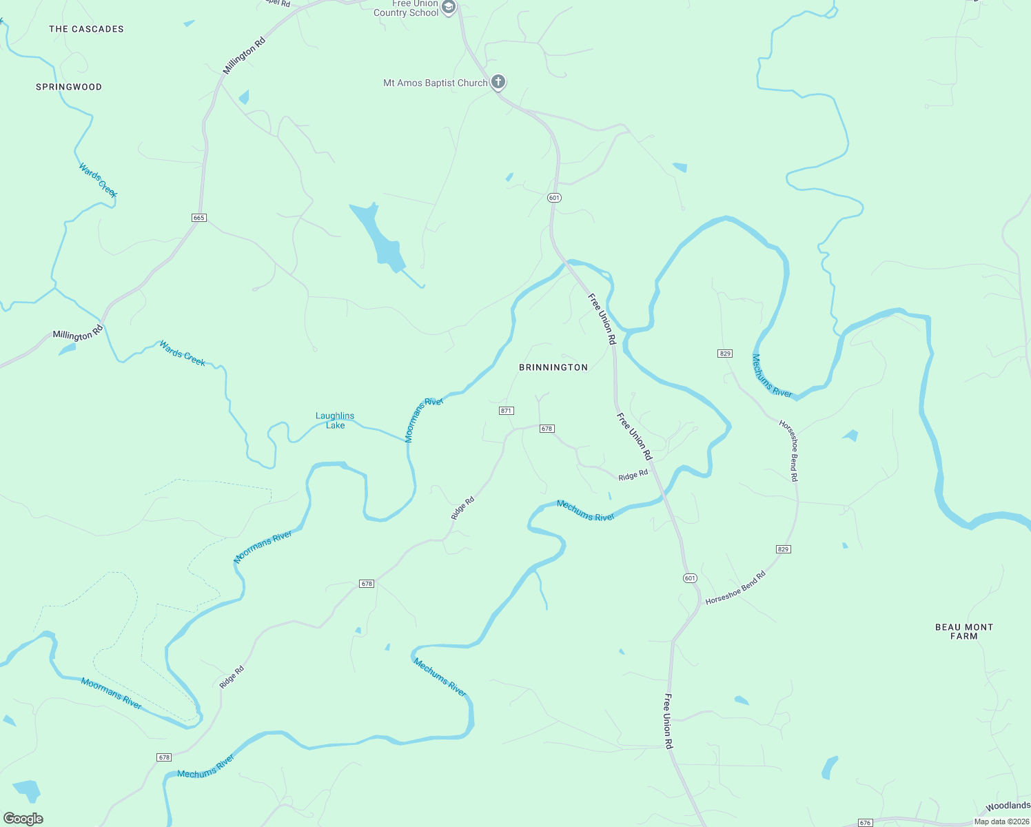 map of restaurants, bars, coffee shops, grocery stores, and more near 3366 Ridge Rd in Charlottesville