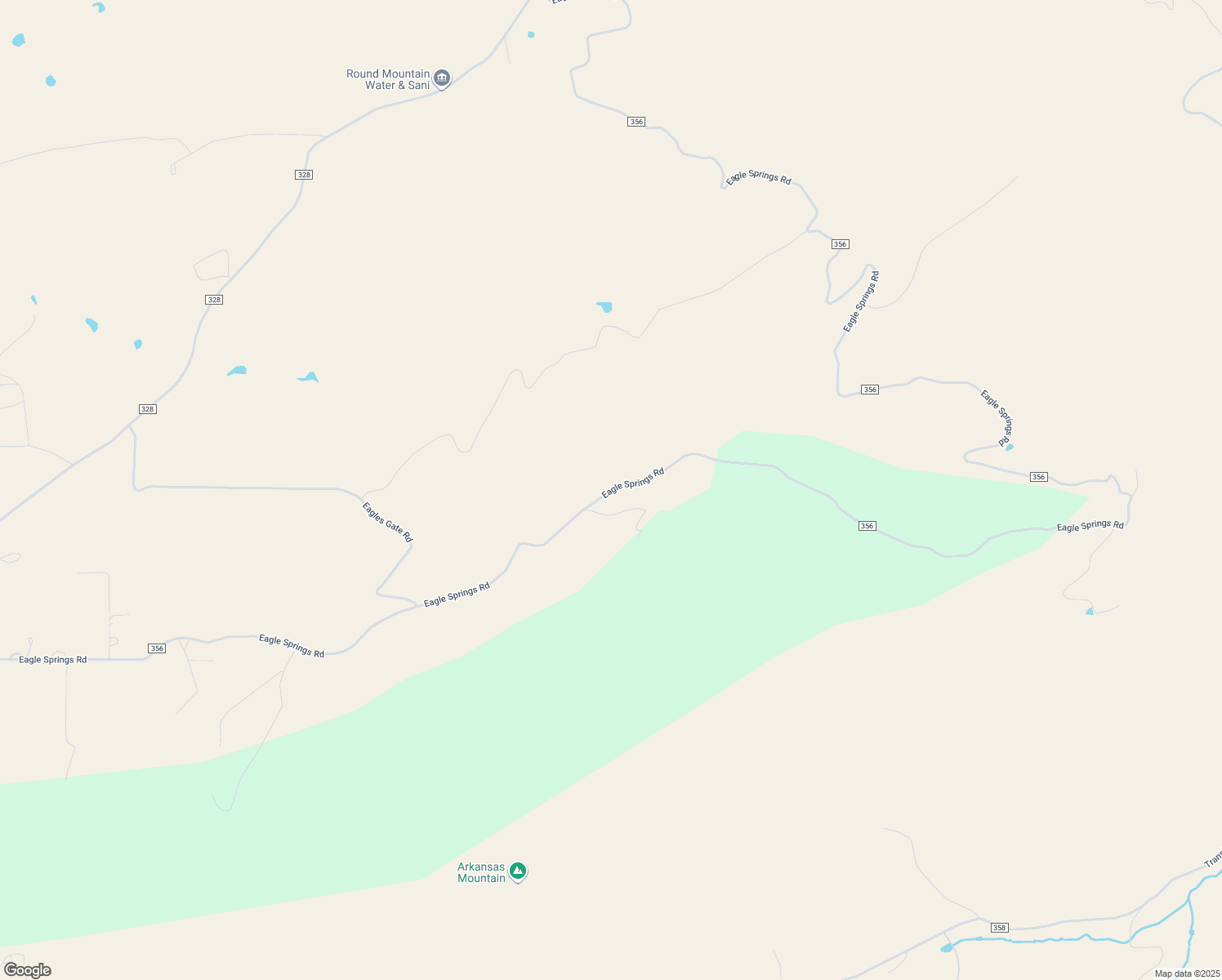 map of restaurants, bars, coffee shops, grocery stores, and more near County Road 356 in Custer County