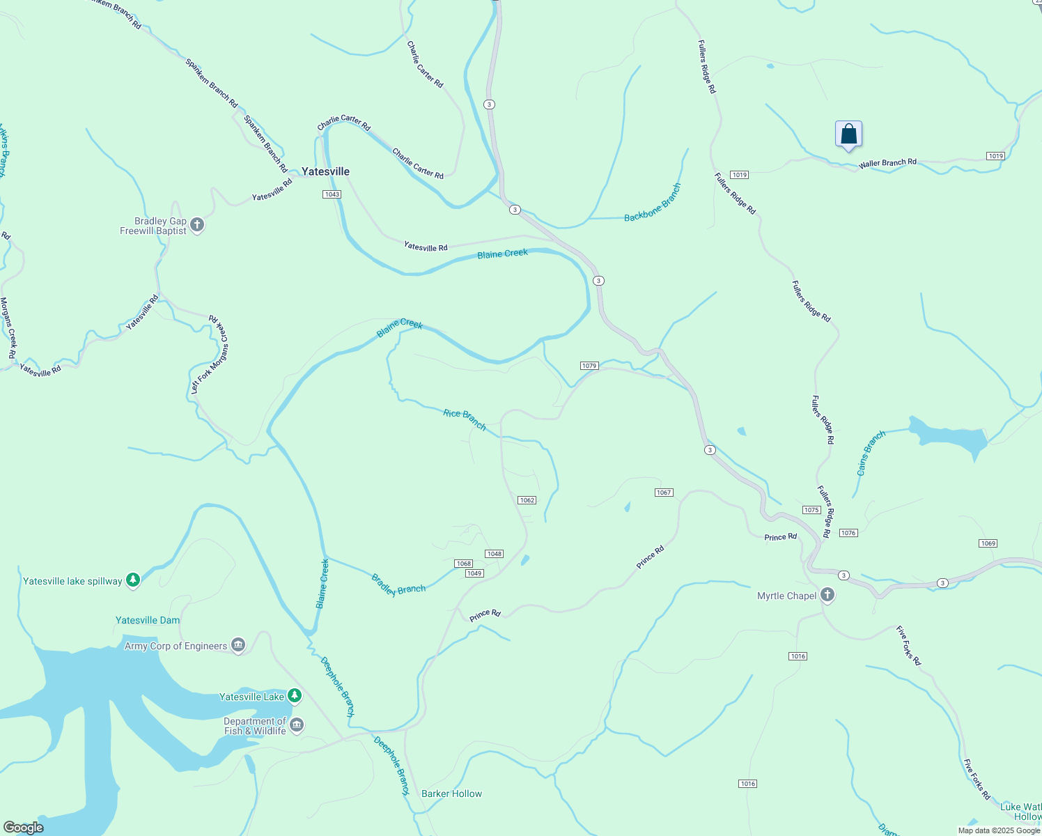 map of restaurants, bars, coffee shops, grocery stores, and more near 609 State Highway 1185 in Louisa
