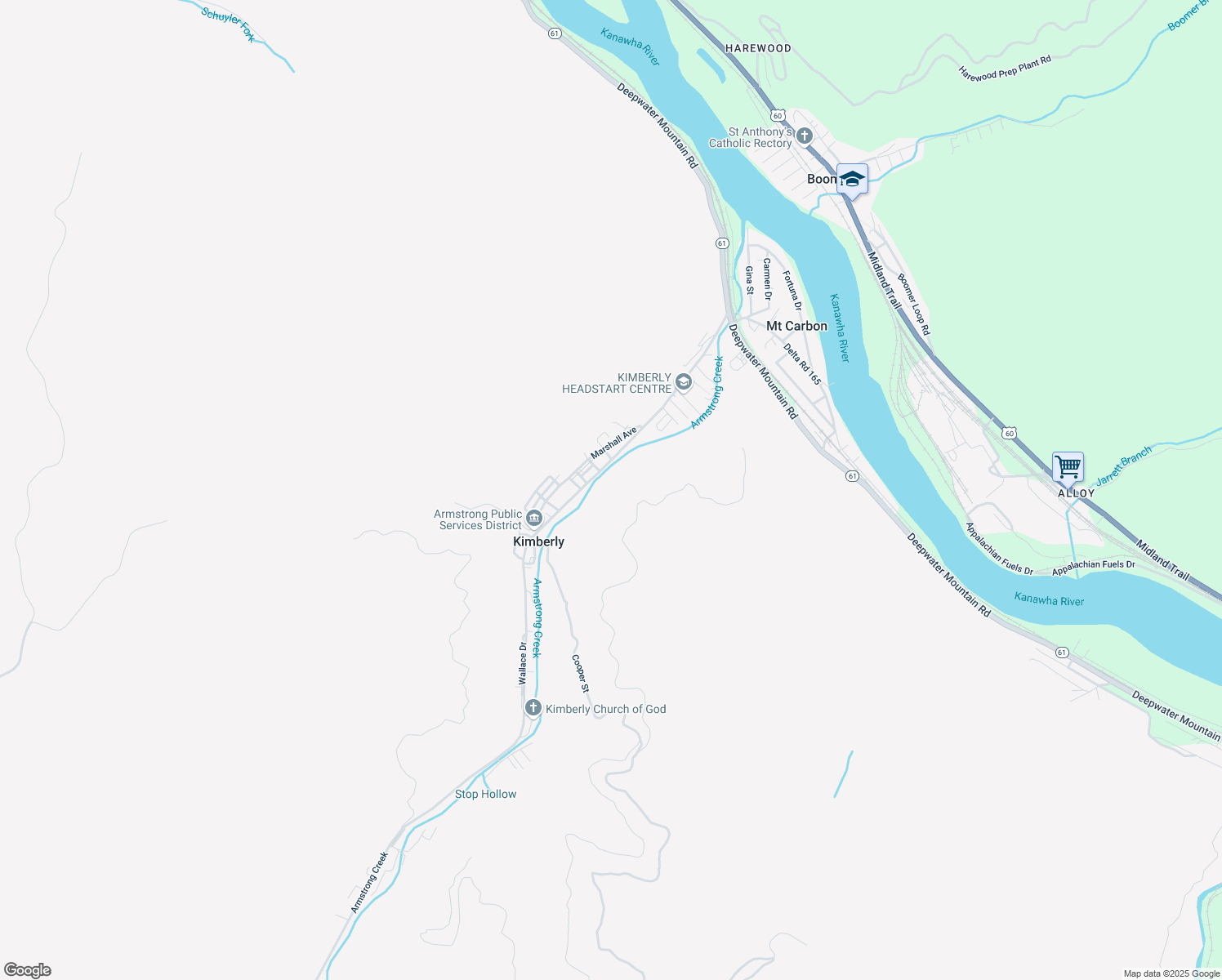 map of restaurants, bars, coffee shops, grocery stores, and more near 42-3 Armstrong Creek in Kimberly