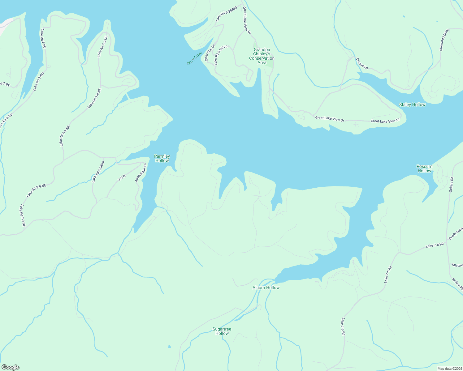 map of restaurants, bars, coffee shops, grocery stores, and more near 7-9 Nq in Roach