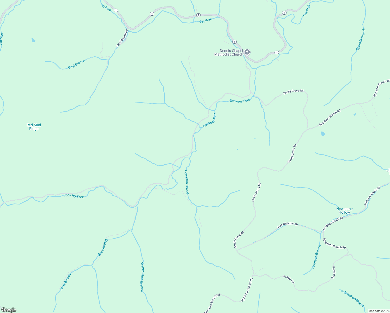 map of restaurants, bars, coffee shops, grocery stores, and more near 1099 Kentucky 828 in Louisa
