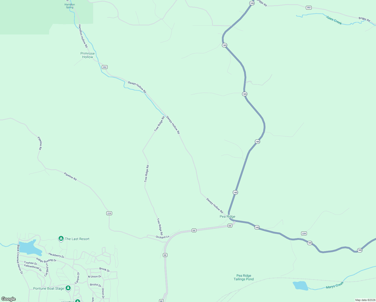 map of restaurants, bars, coffee shops, grocery stores, and more near 10693 Hamilton Hollow Road in Sullivan