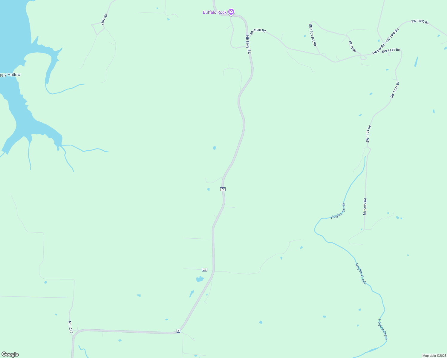 map of restaurants, bars, coffee shops, grocery stores, and more near Northeast Highway ZZ in St. Clair County