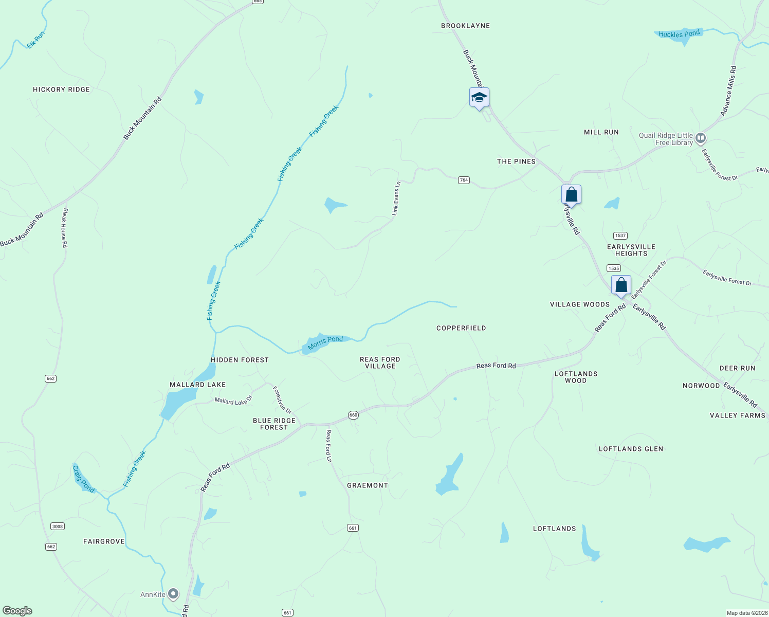 map of restaurants, bars, coffee shops, grocery stores, and more near in Earlysville