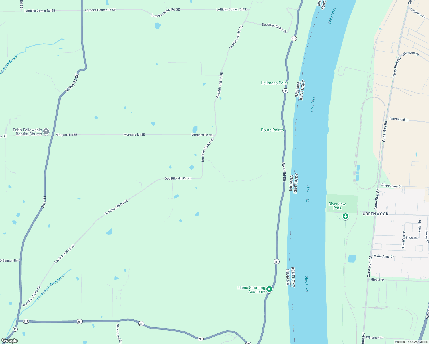 map of restaurants, bars, coffee shops, grocery stores, and more near 11179 Majestic Way Southeast in Elizabeth