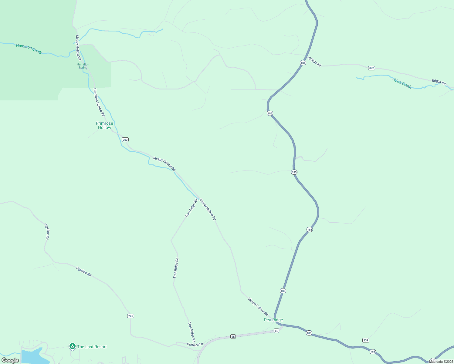 map of restaurants, bars, coffee shops, grocery stores, and more near 10101-10499 Pear Road in Sullivan