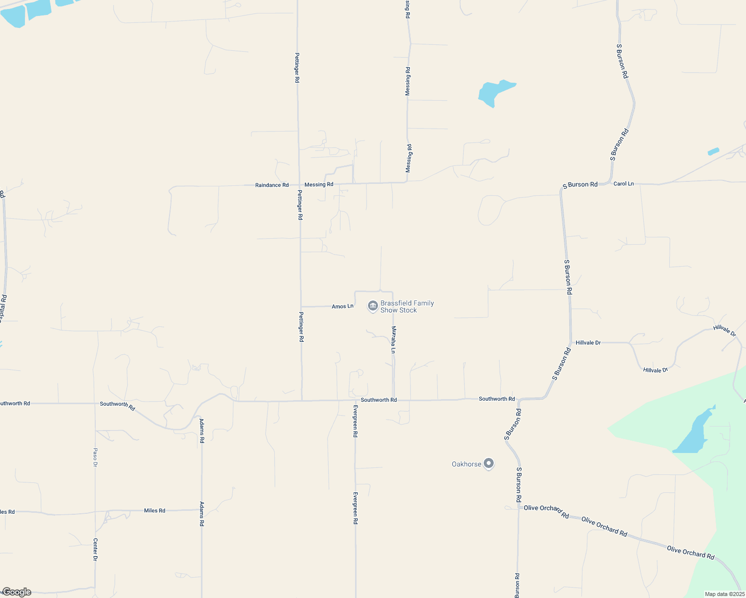map of restaurants, bars, coffee shops, grocery stores, and more near 5799 Amos Lane in Valley Springs