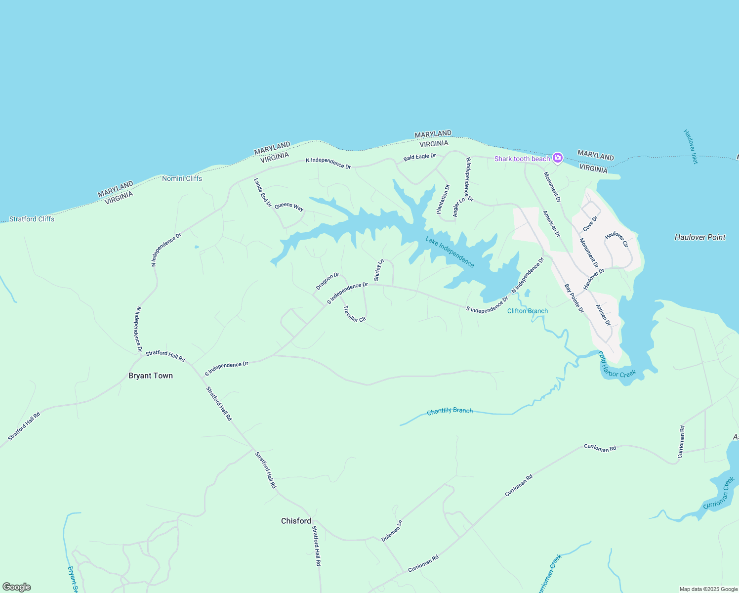map of restaurants, bars, coffee shops, grocery stores, and more near 300 Traveller Circle in Montross